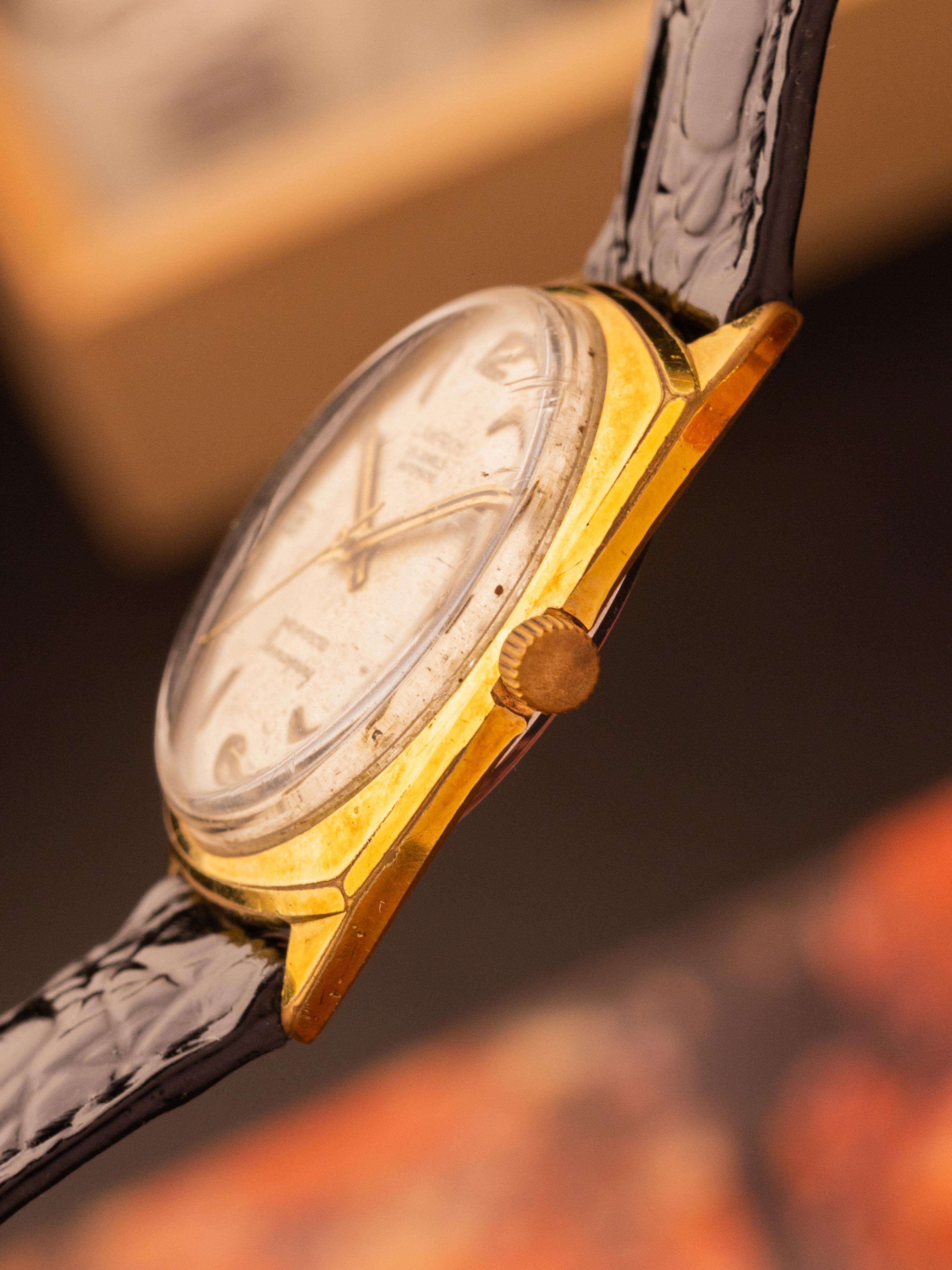 Lampron 25 Jewels Permaspring (Ref. 352872) [Rare Collectible] – [38mm] Automatic Movement