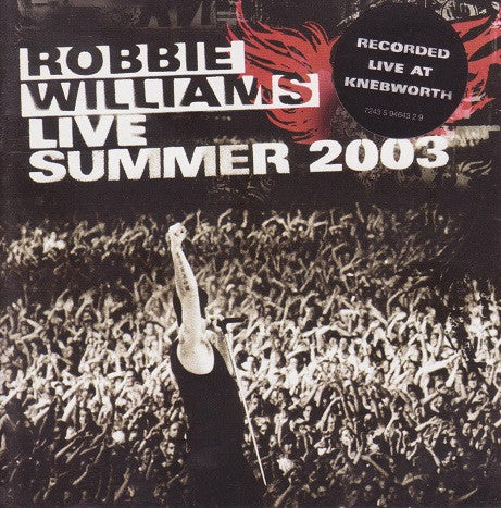 Robbie Williams – Live Summer 2003 (CD/Compact Disc) (Quick Ship)