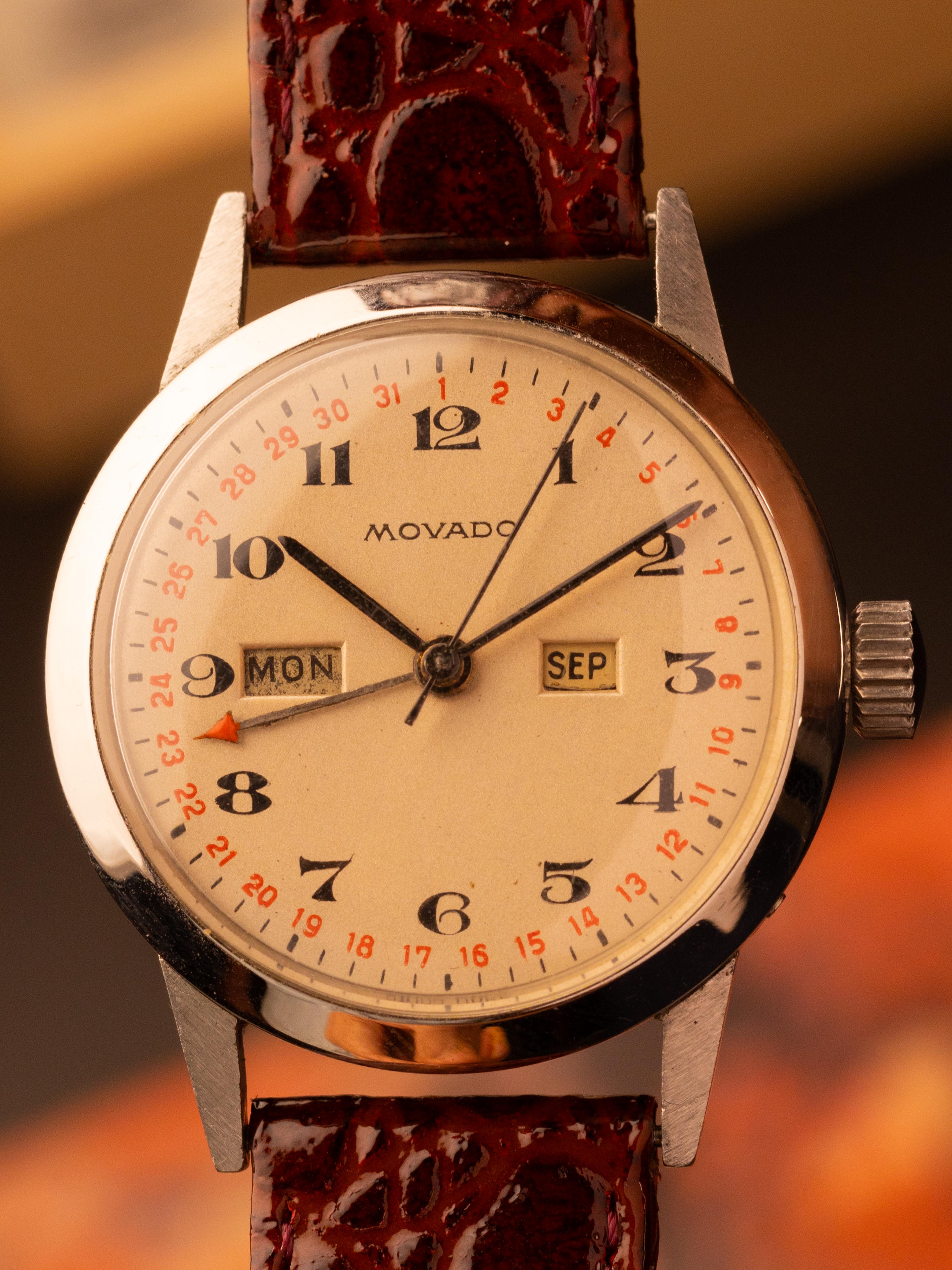 Movado Calendograf (36mm, Automatic) – Cal. 470 [Retouched Dial]
