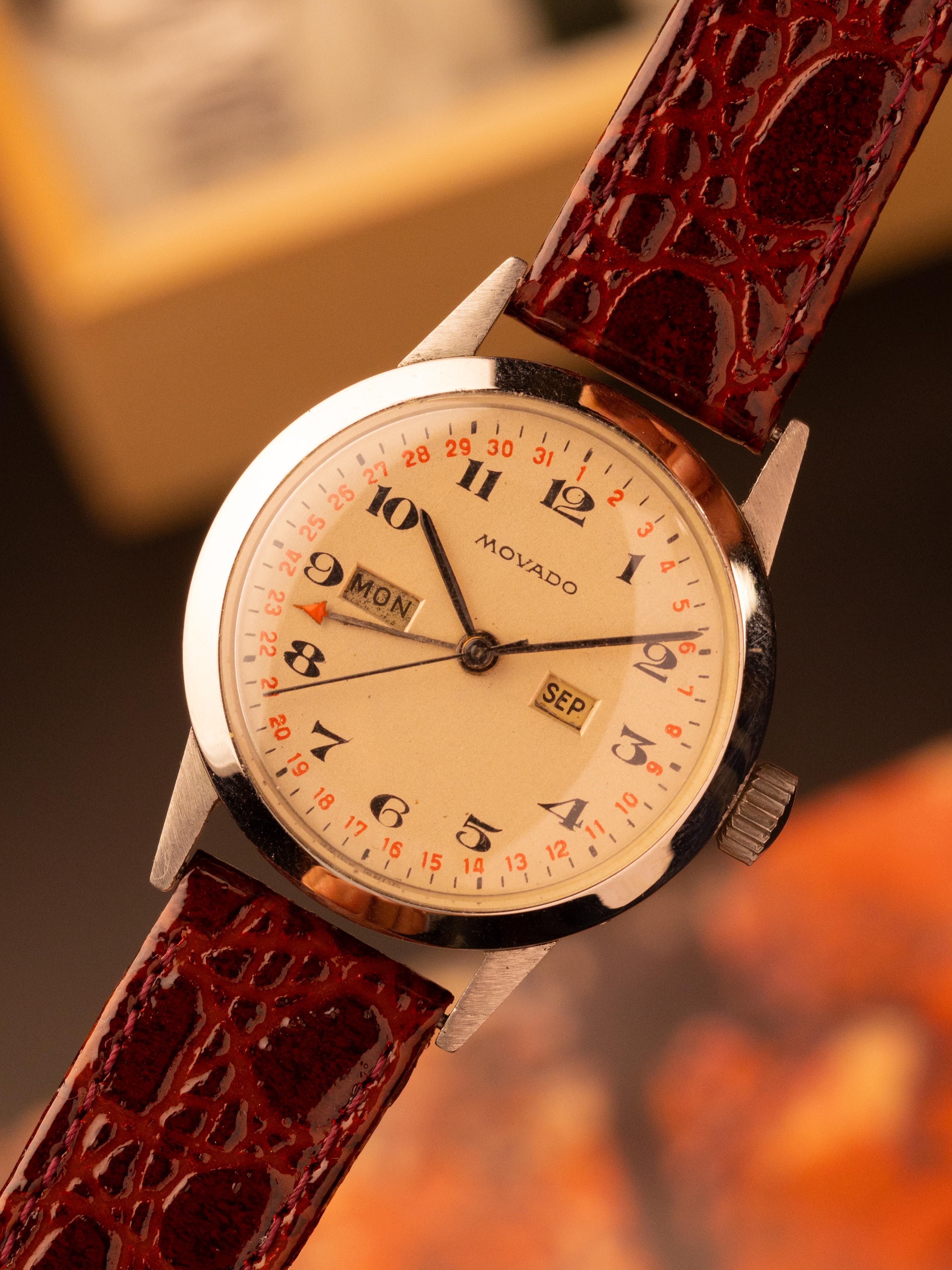Movado Calendograf (36mm, Automatic) – Cal. 470 [Retouched Dial]