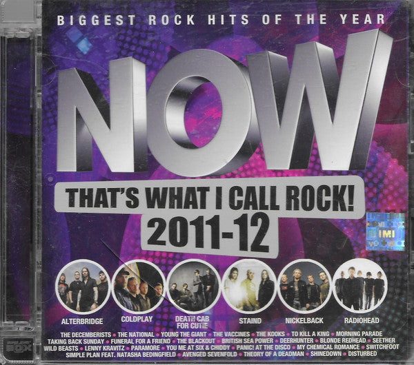 Various – Now That's What I Call Rock 2011–2012 (CD/Compact Disc) (Quick Ship)