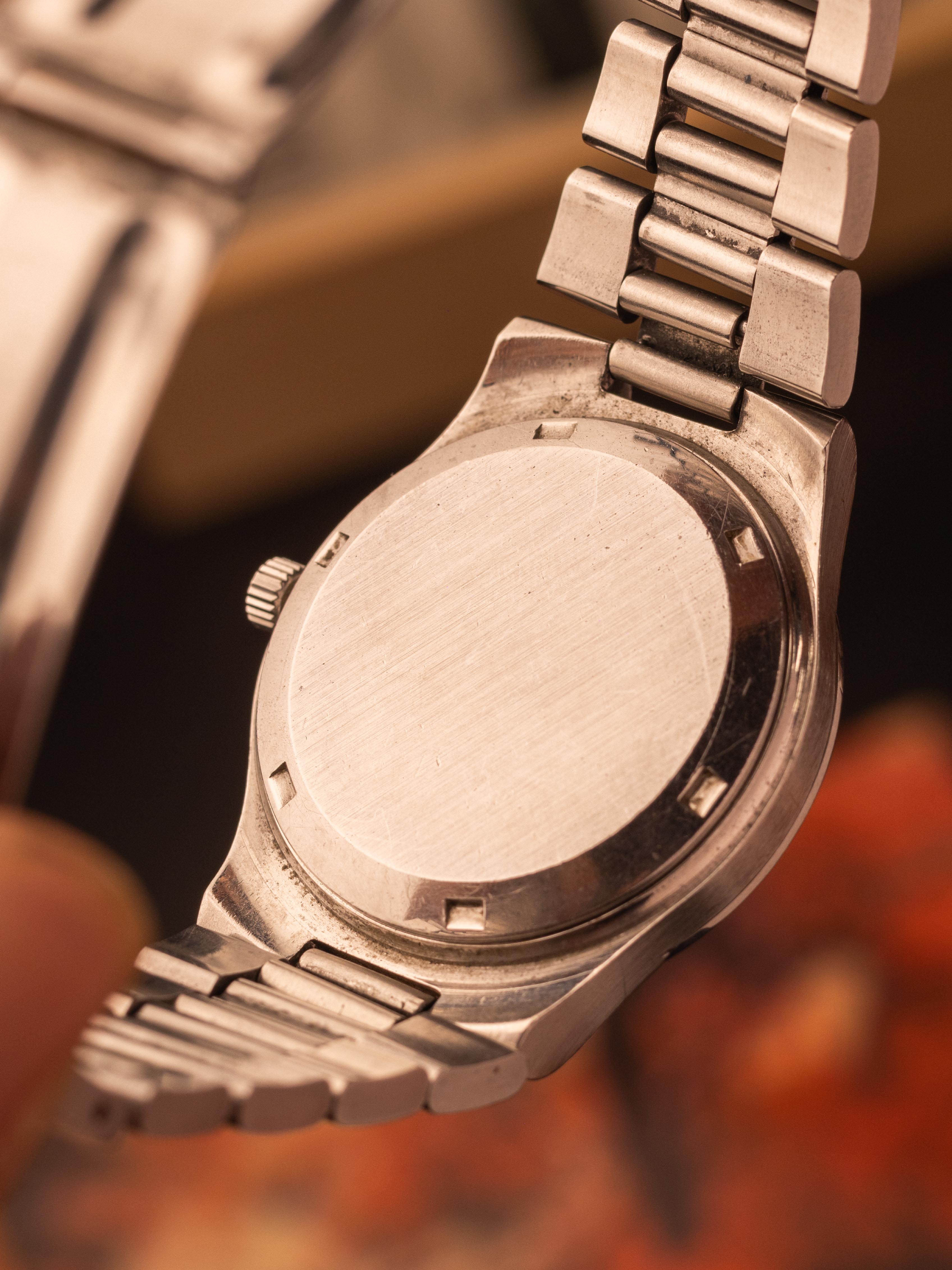 Omega Automatic Silver (Bi-Directional Date Adjustment) – [38mm] Automatic