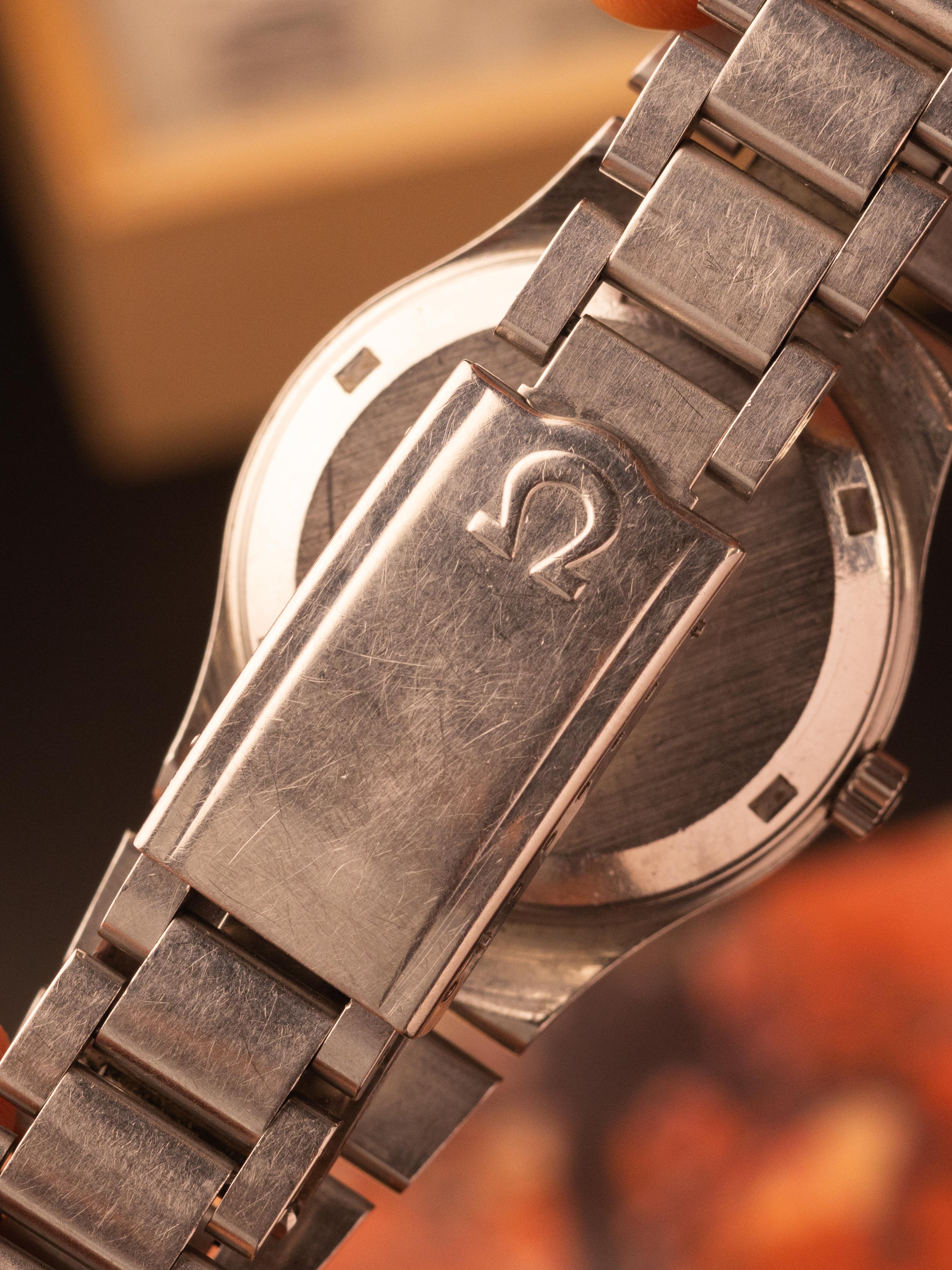 Omega Automatic Silver (Bi-Directional Date Adjustment) – [38mm] Automatic