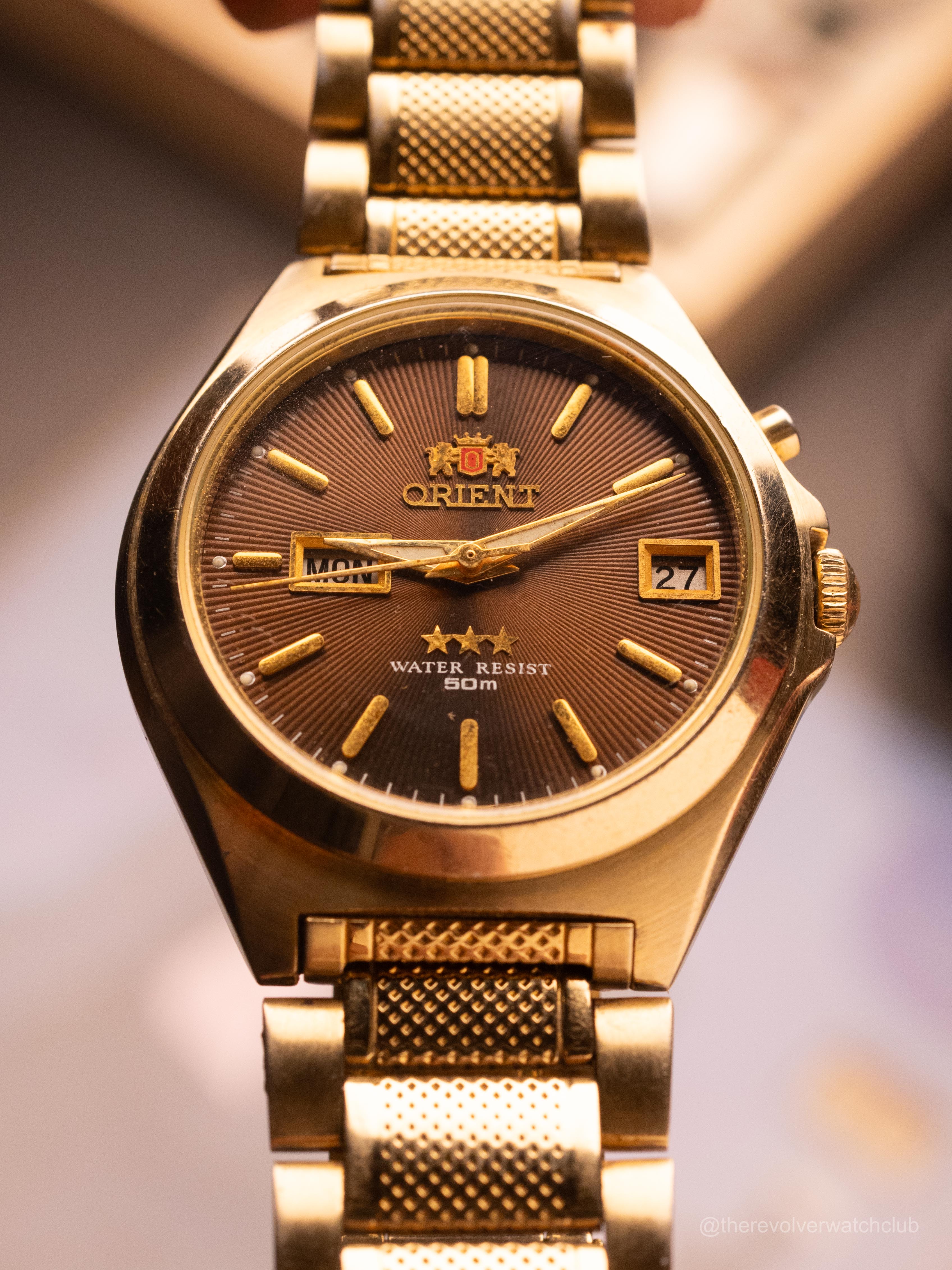Orient Three Star NOS (Ref. EM5A-A0-B CA) (38mm; Automatic) — image 1