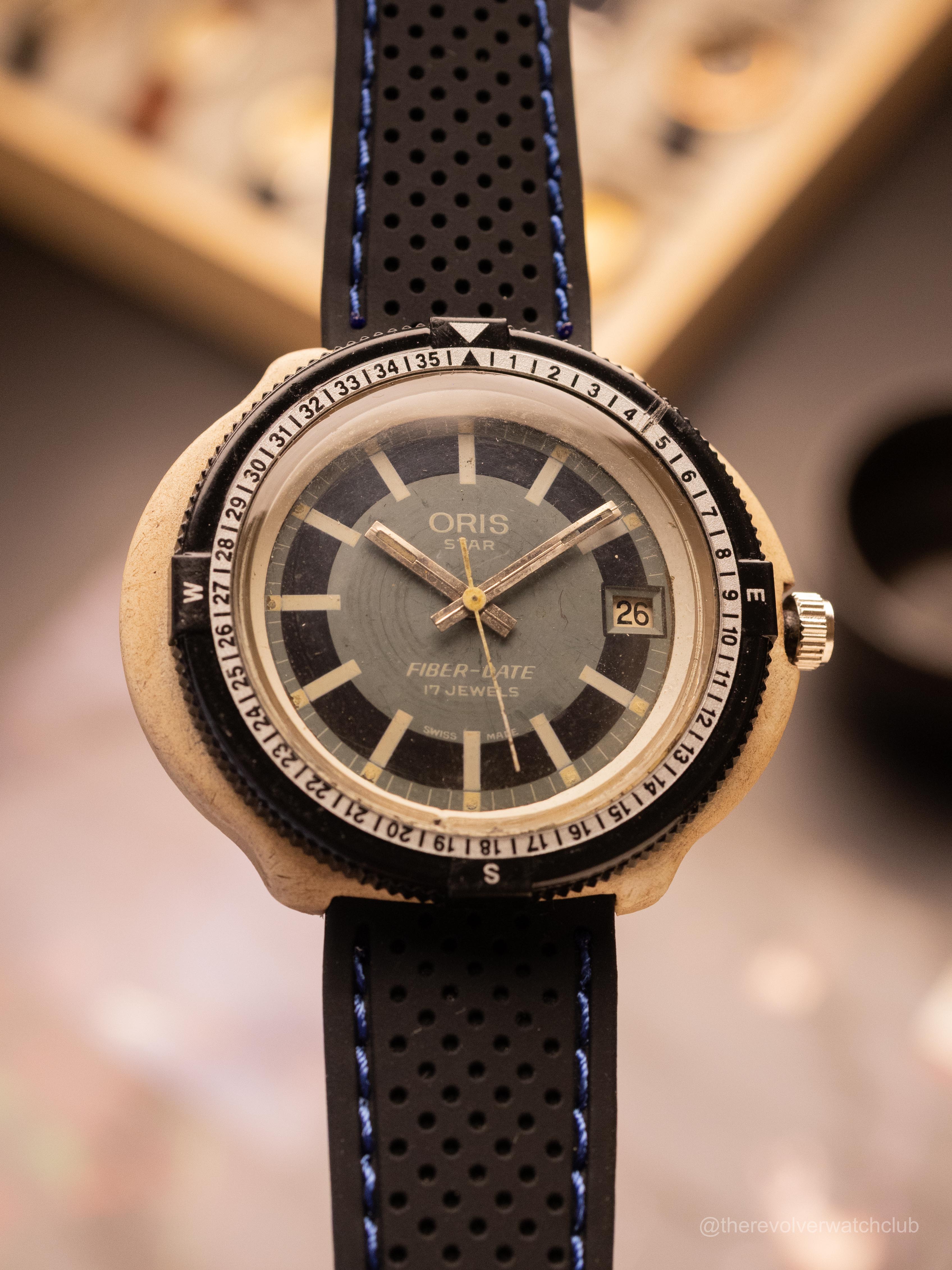 ORIS Fibre Date AM Bezel (Ref. Unknown) (46mm; Manual) — image 1