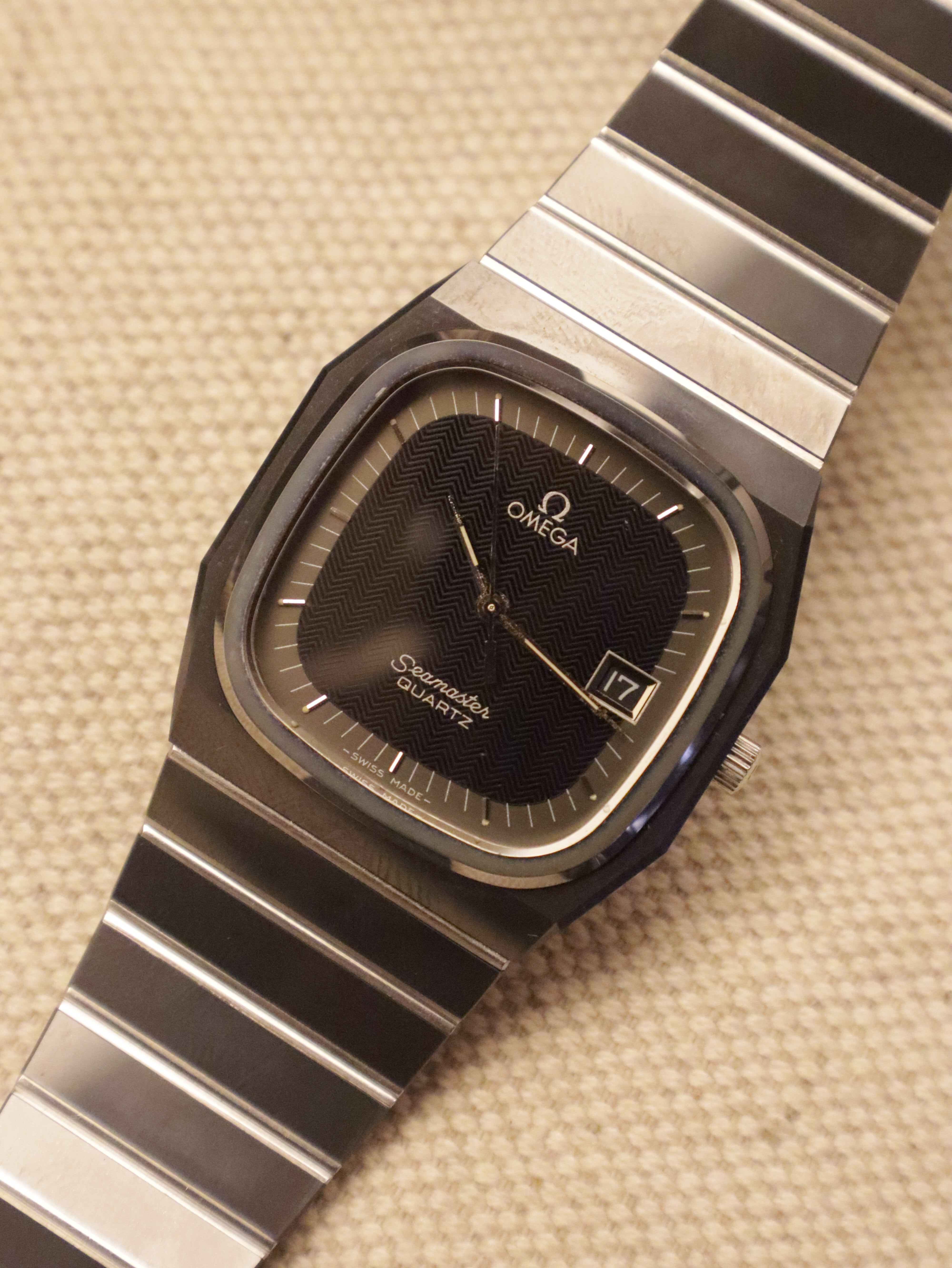Omega Seamaster Black Tulip (Ref. 196.0249) (33 × 35 mm, Quartz) - Very Rare
