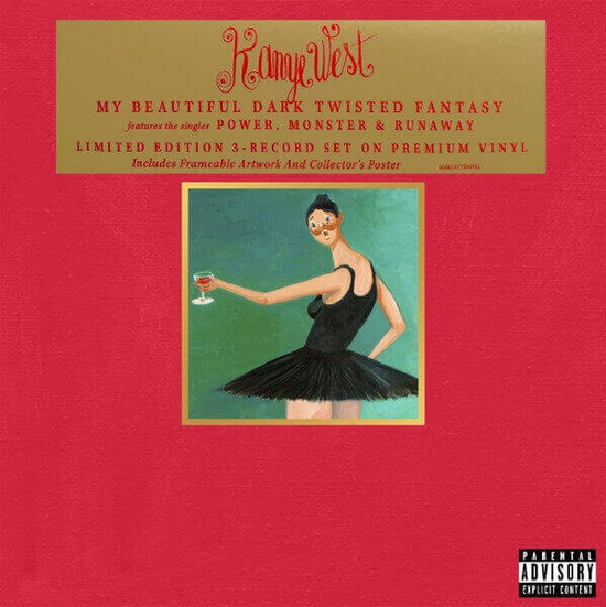 Kanye West – My Beautiful Dark Twisted Fantasy (Compact Disc