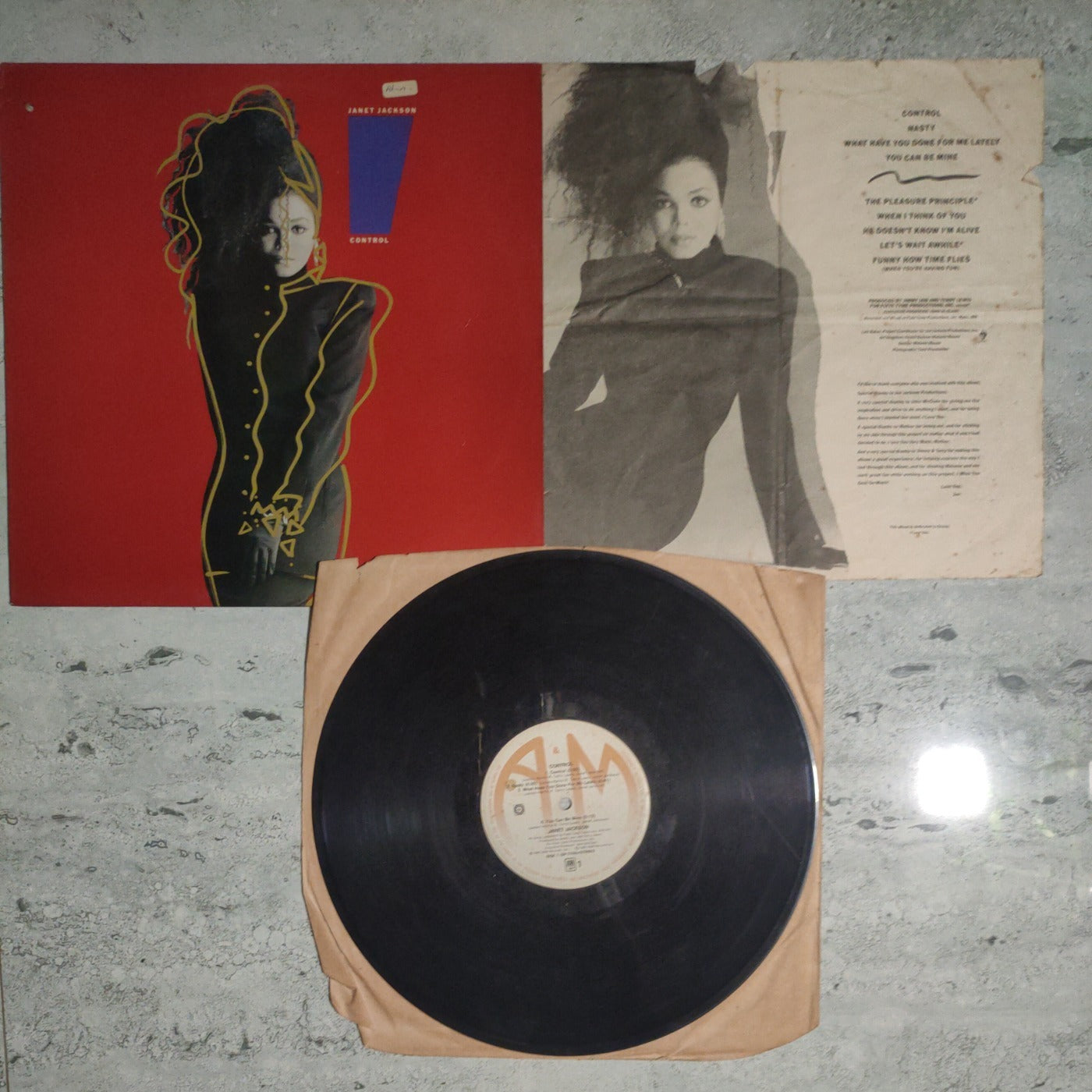 Janet Jackson - Control (Used Vinyl - F) HN Marketplace