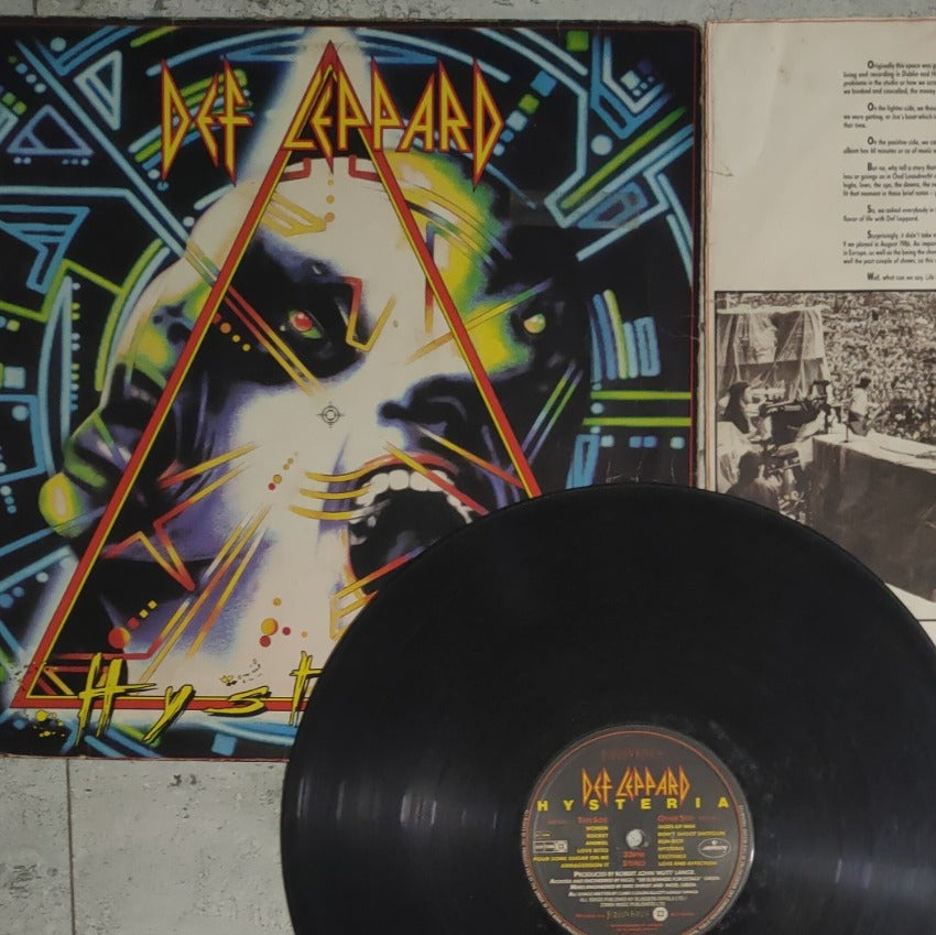 Def Leppard – Hysteria (Used Vinyl - G) HN Marketplace