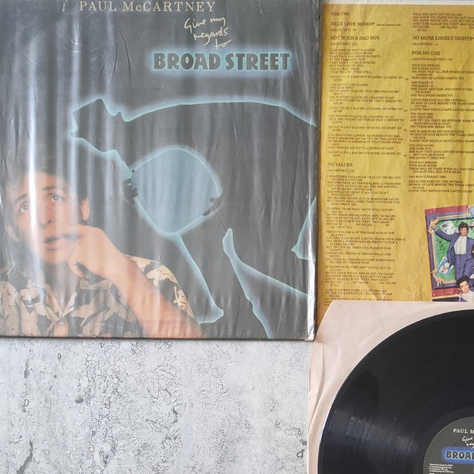 Paul McCartney – Give My Regards To Broad Street (Used Vinyl - G) HN Marketplace