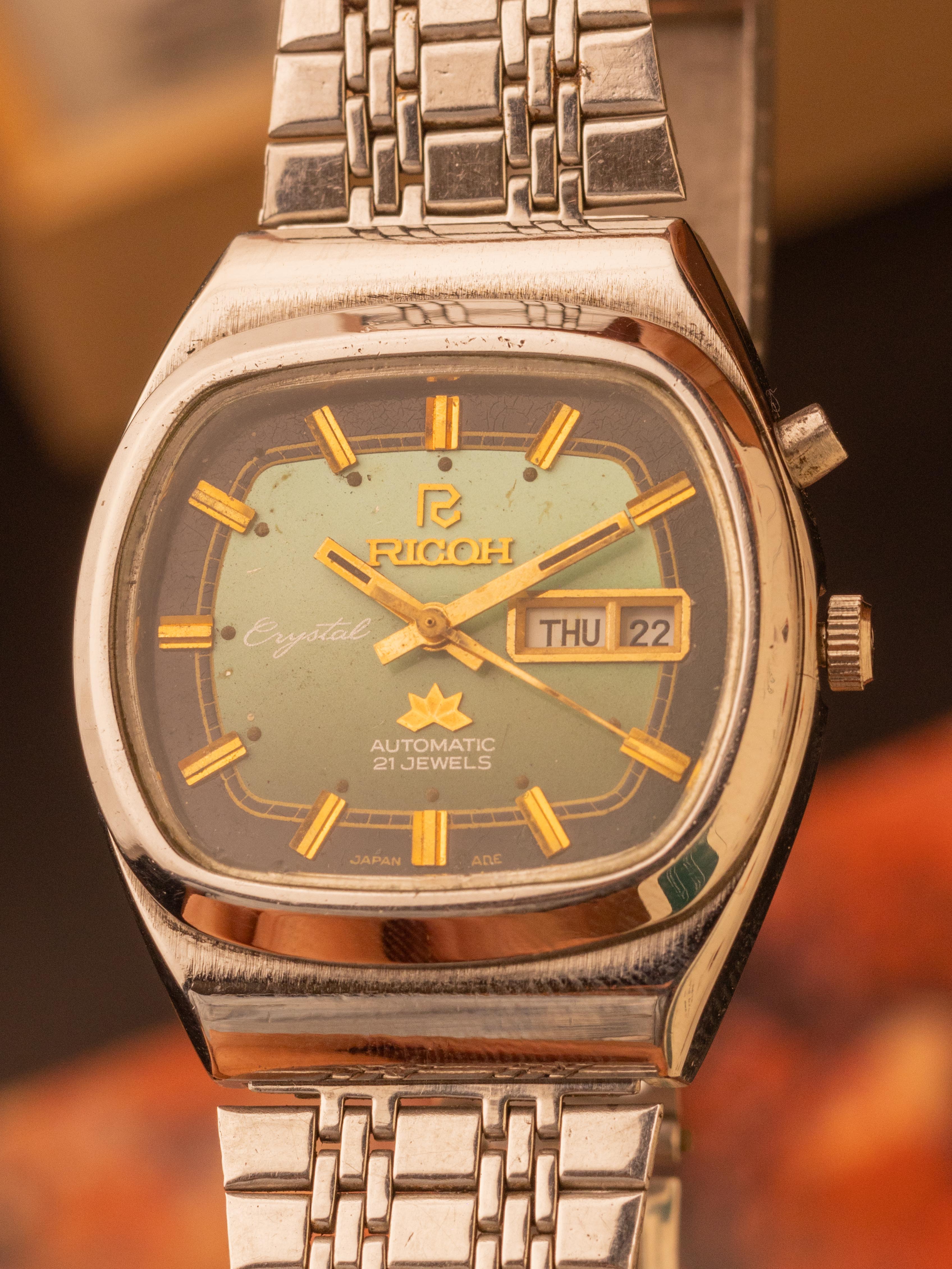 Ricoh Crystal Green Gradient – [39mm] Automatic (Ref. 061733AC)