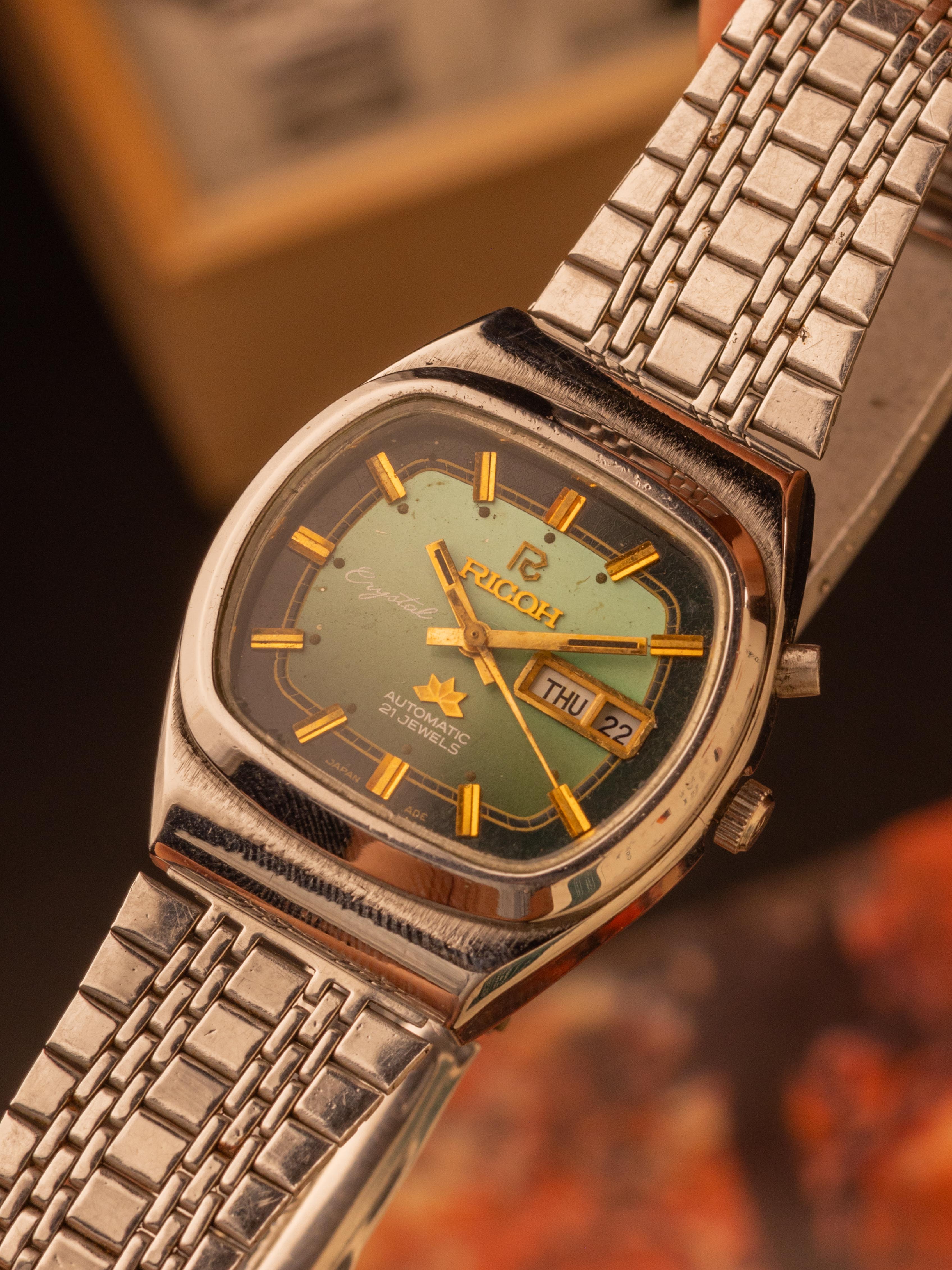 Ricoh Crystal Green Gradient – [39mm] Automatic (Ref. 061733AC)