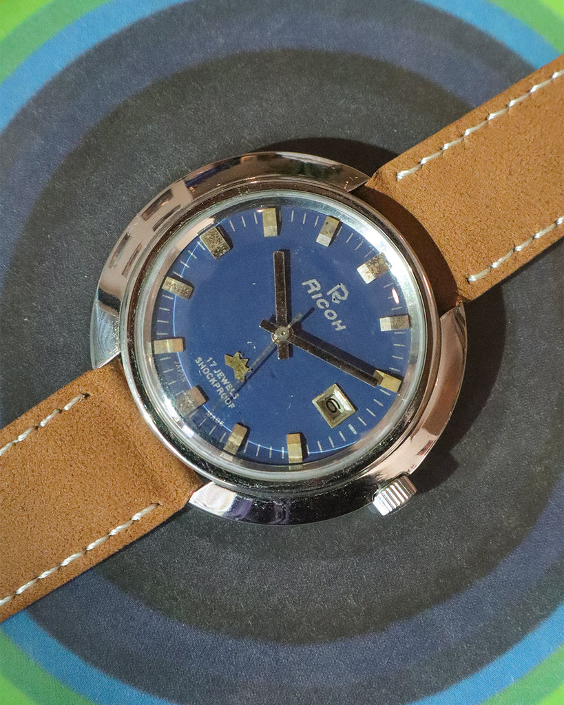 Ricoh Sakura UFO Dial with Signed Crown