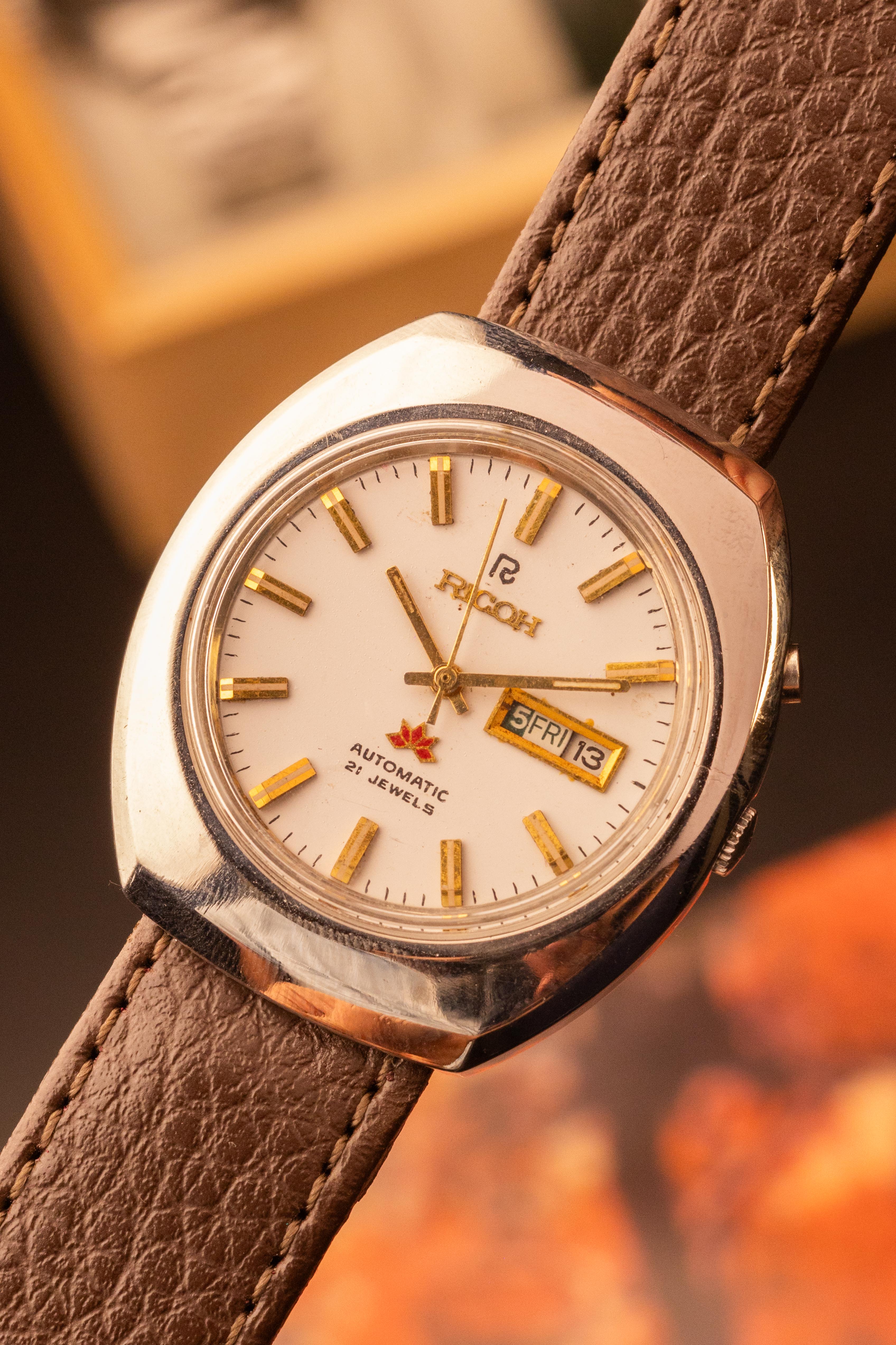 Ricoh White Gold – [42mm] Automatic (Ref. 61321A)