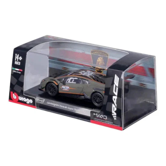 Bburago Race Edition - 1/43 Scale Model -  Lamborghini Huracan Super Trofeo EVO2