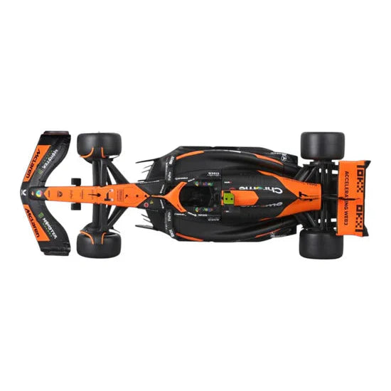 Bburago - 1 : 24 Diecast Scale Model -  Official Licensed Product - F1 Mclaren Mcl38 Miami Grand Prix 2024 4 Lando Norris