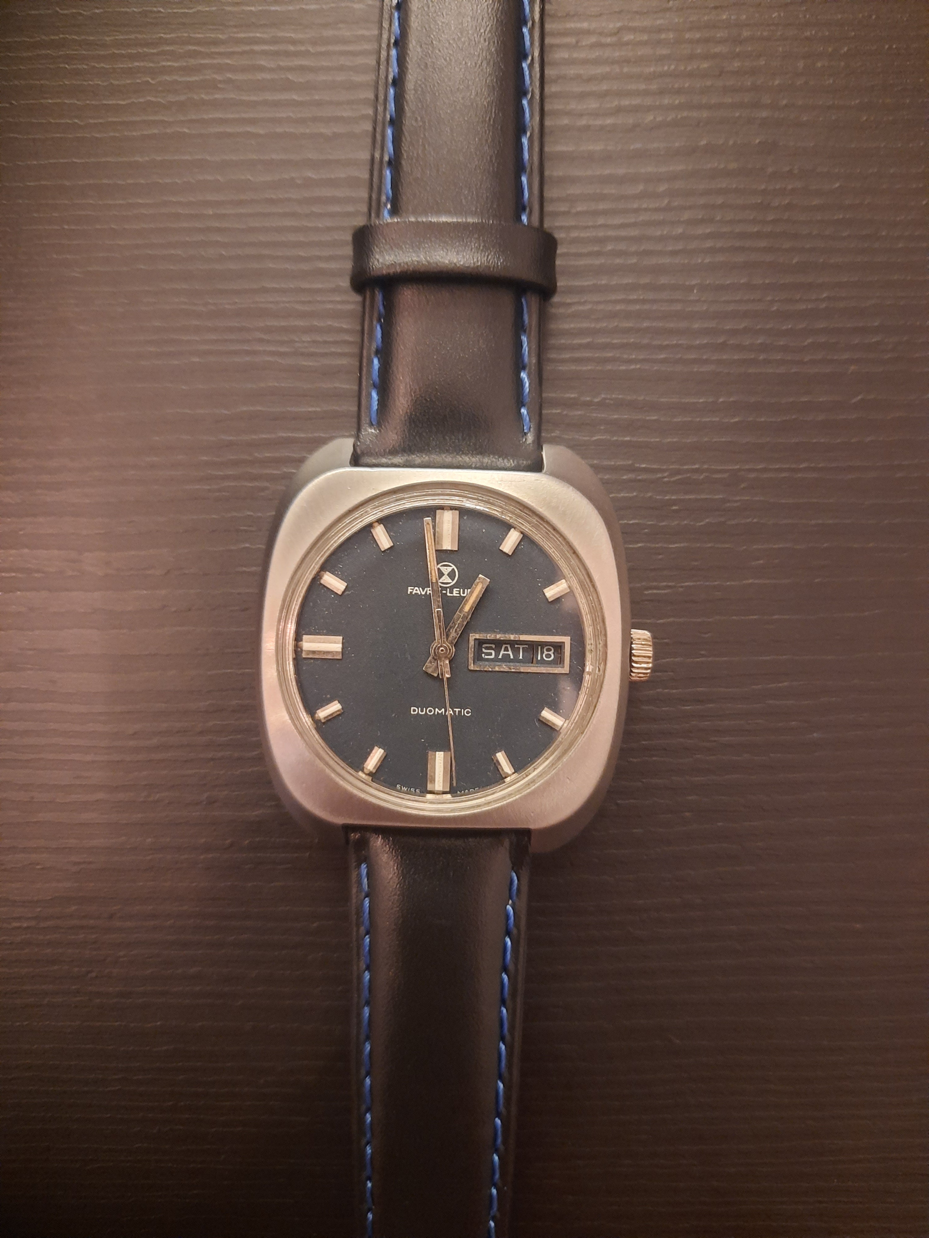 Favre Leuba Duomatic (Ref. 75023) (35mm; Automatic)