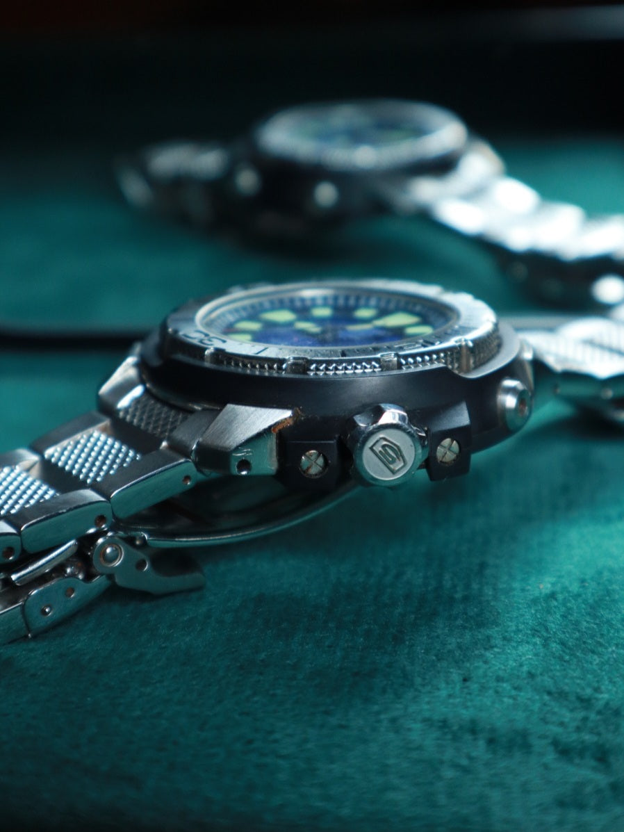 Seiko 5 Frankenmonster Blue Dial (Ref. 7S36-02S0) (47mm;Automatic)