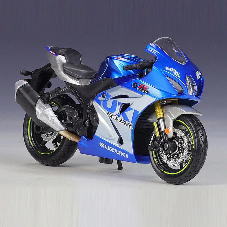 Bburago - 1 : 18 Diecast Scale Model -  Official Licensed Product - Suzuki GSX-R1000R 2021