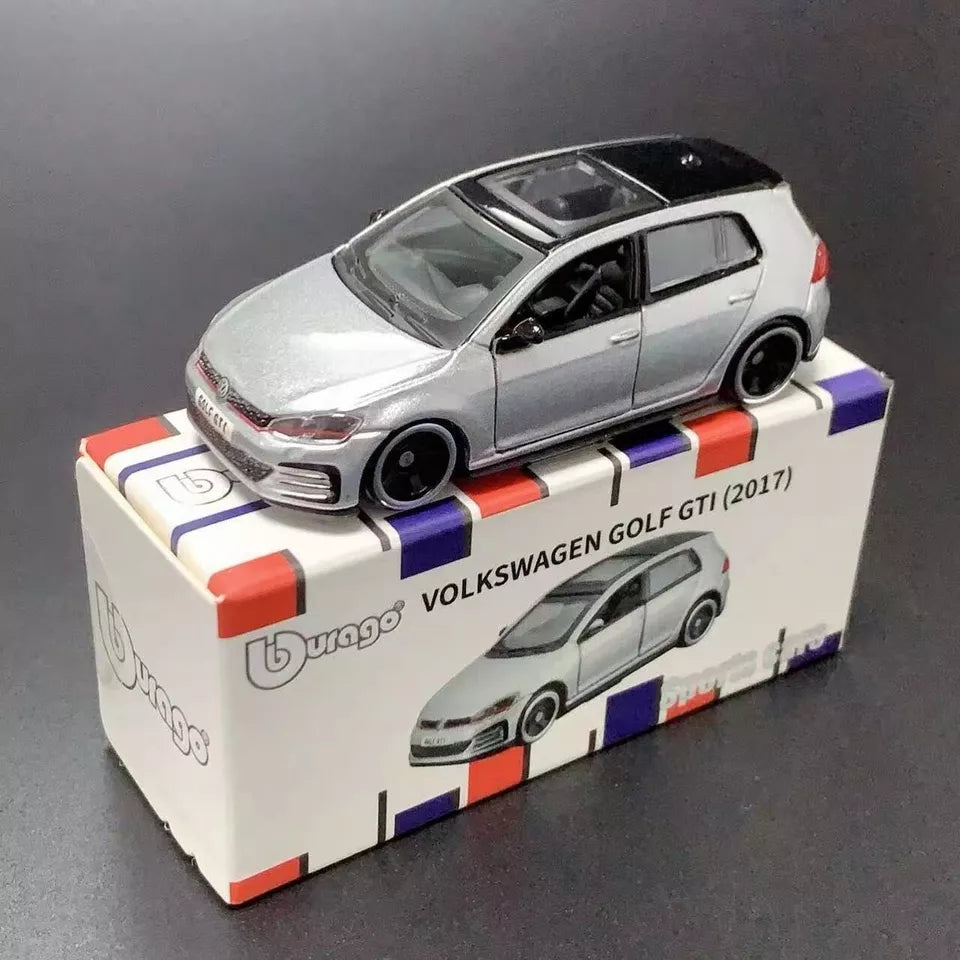 Official Bburago Volkswagen Golf GTI  (2017) - 1 : 64 Diecast Scale Model