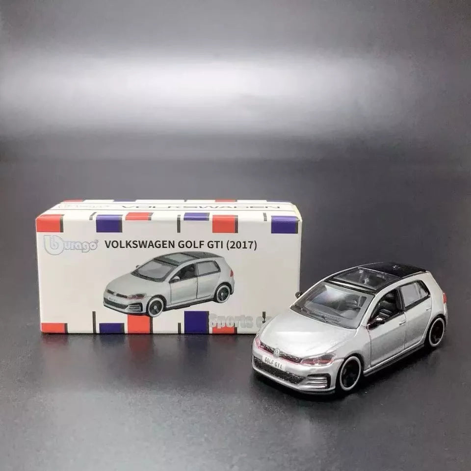 Official Bburago Volkswagen Golf GTI  (2017) - 1 : 64 Diecast Scale Model