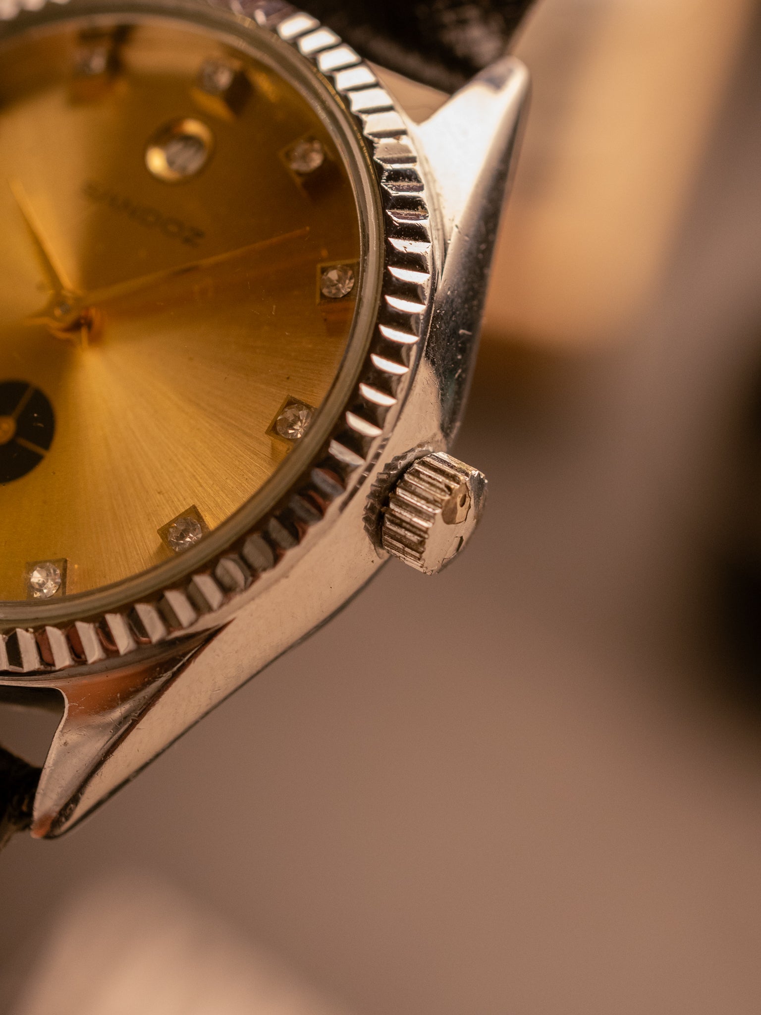 Sandoz Subsecond Diamond Dial (Ref. Unknown) (34mm; Manual)