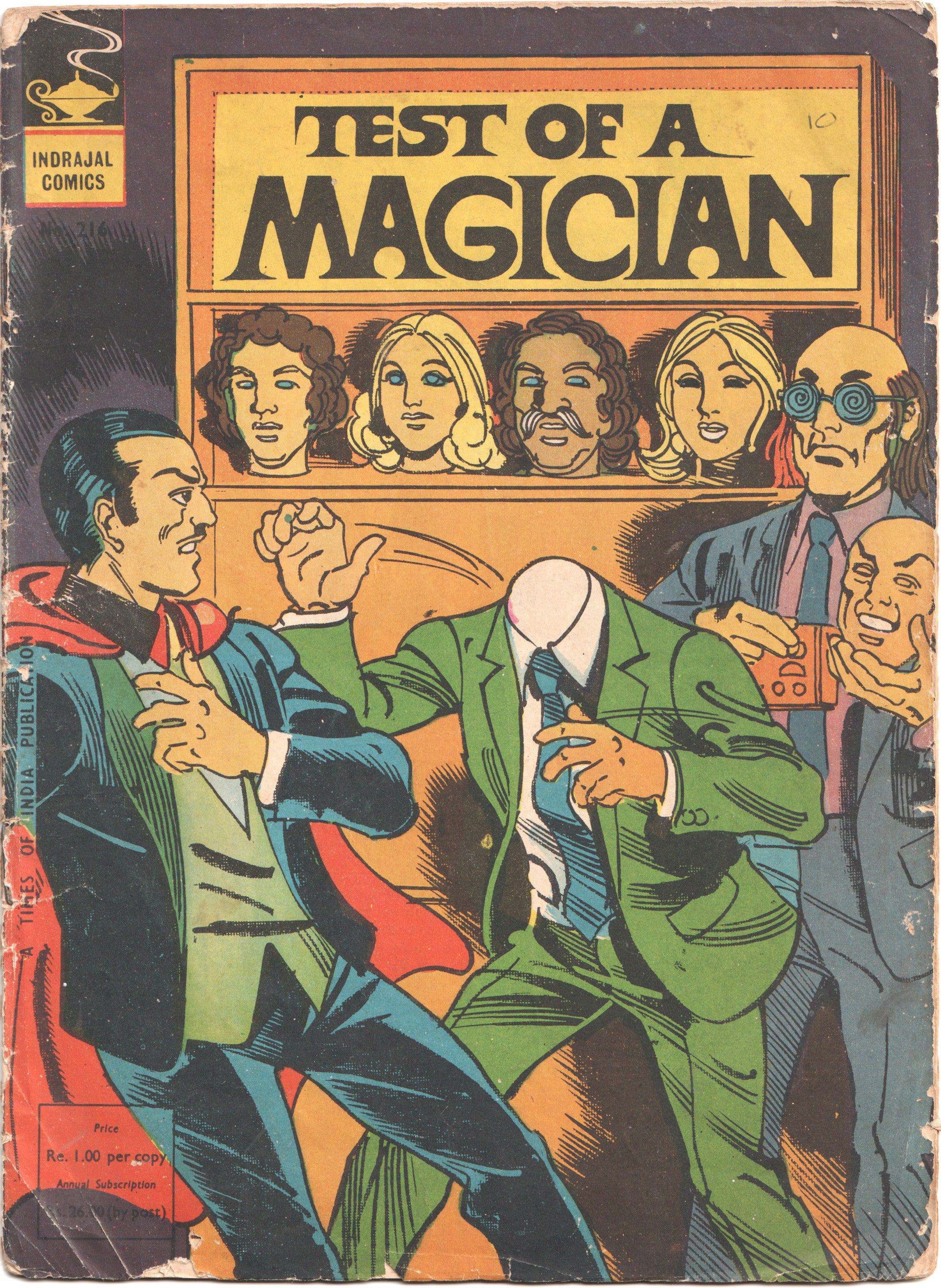 Indrajal Comics - Test Of A Magician (Issue No. - 216)