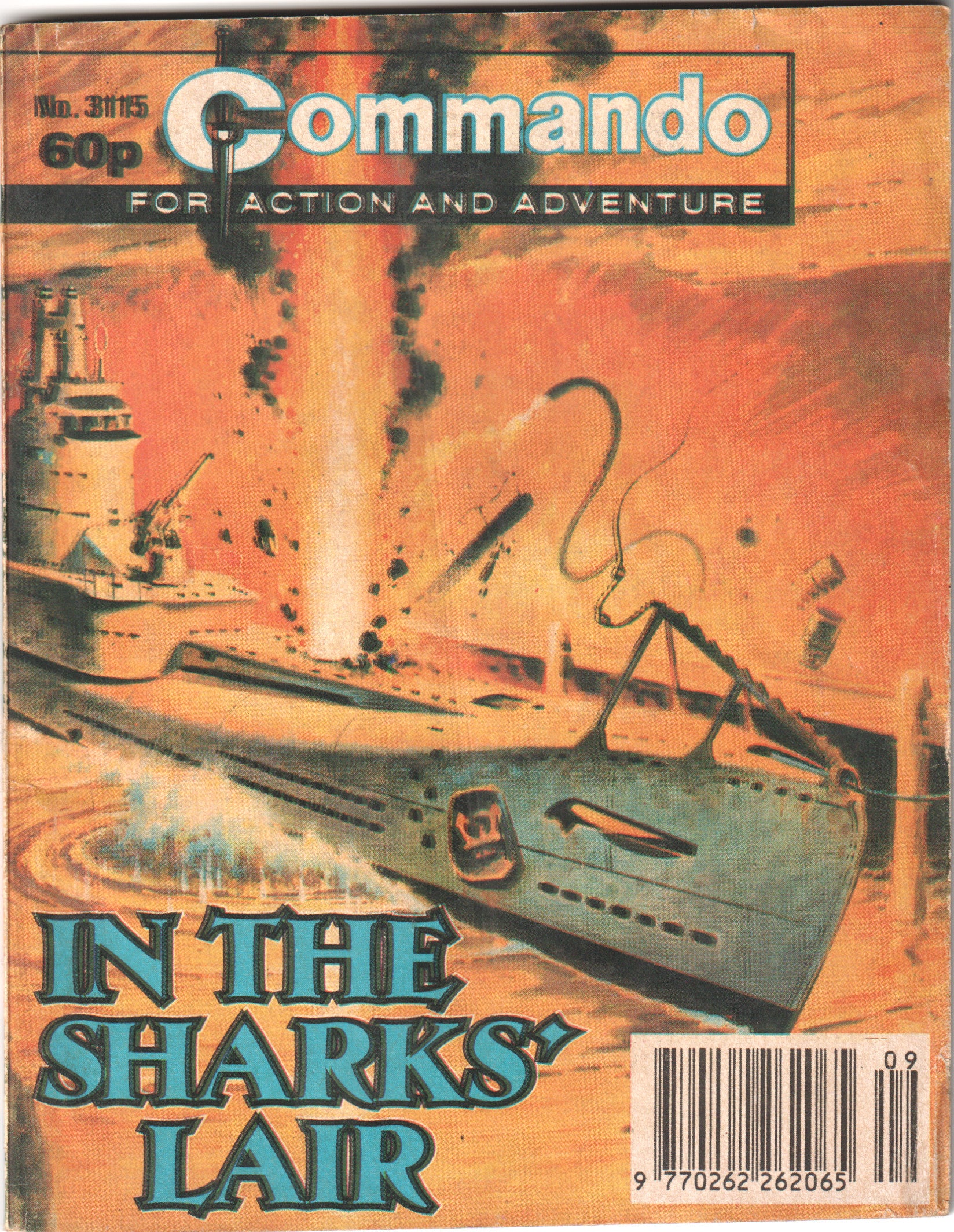 Commando - In The Sharks' Lair (Issue No. 3115)
