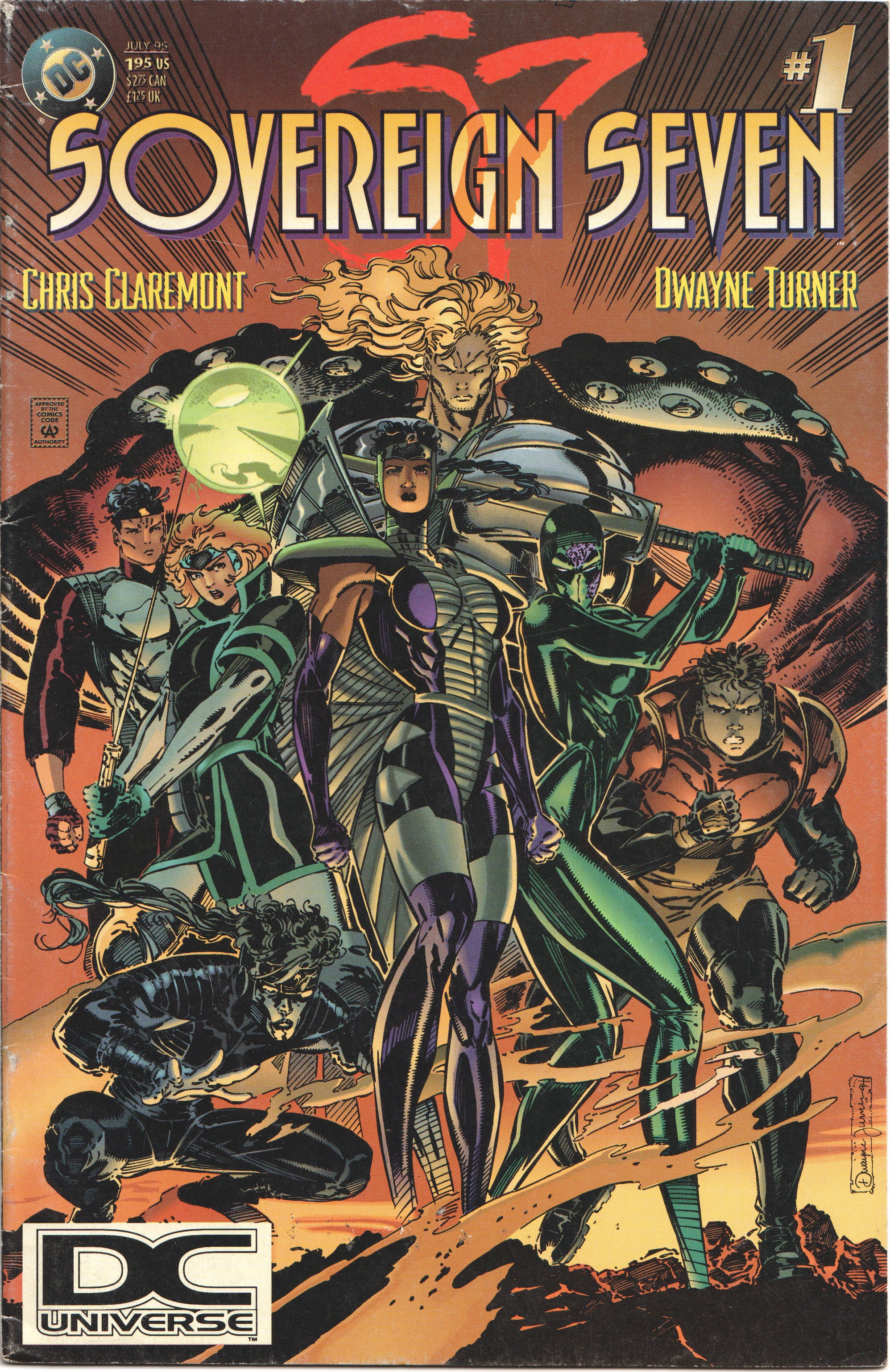 Sovereign Seven (Issue No. 1)