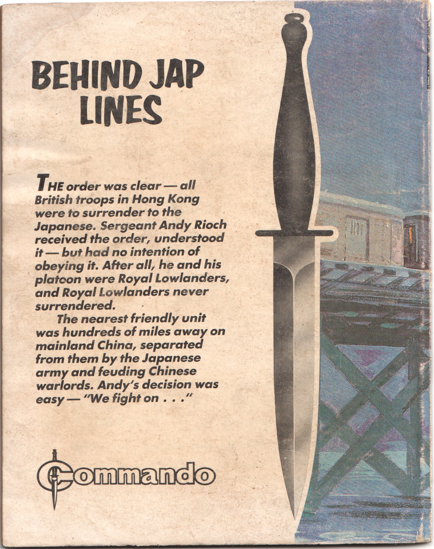 Commando - Behind Jap Lines (Issue No. 2389)