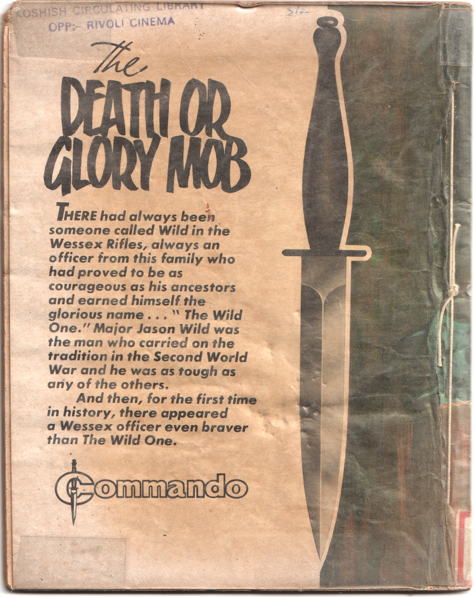 Commando - Death Or Glory Mob (Issue No. 1556)