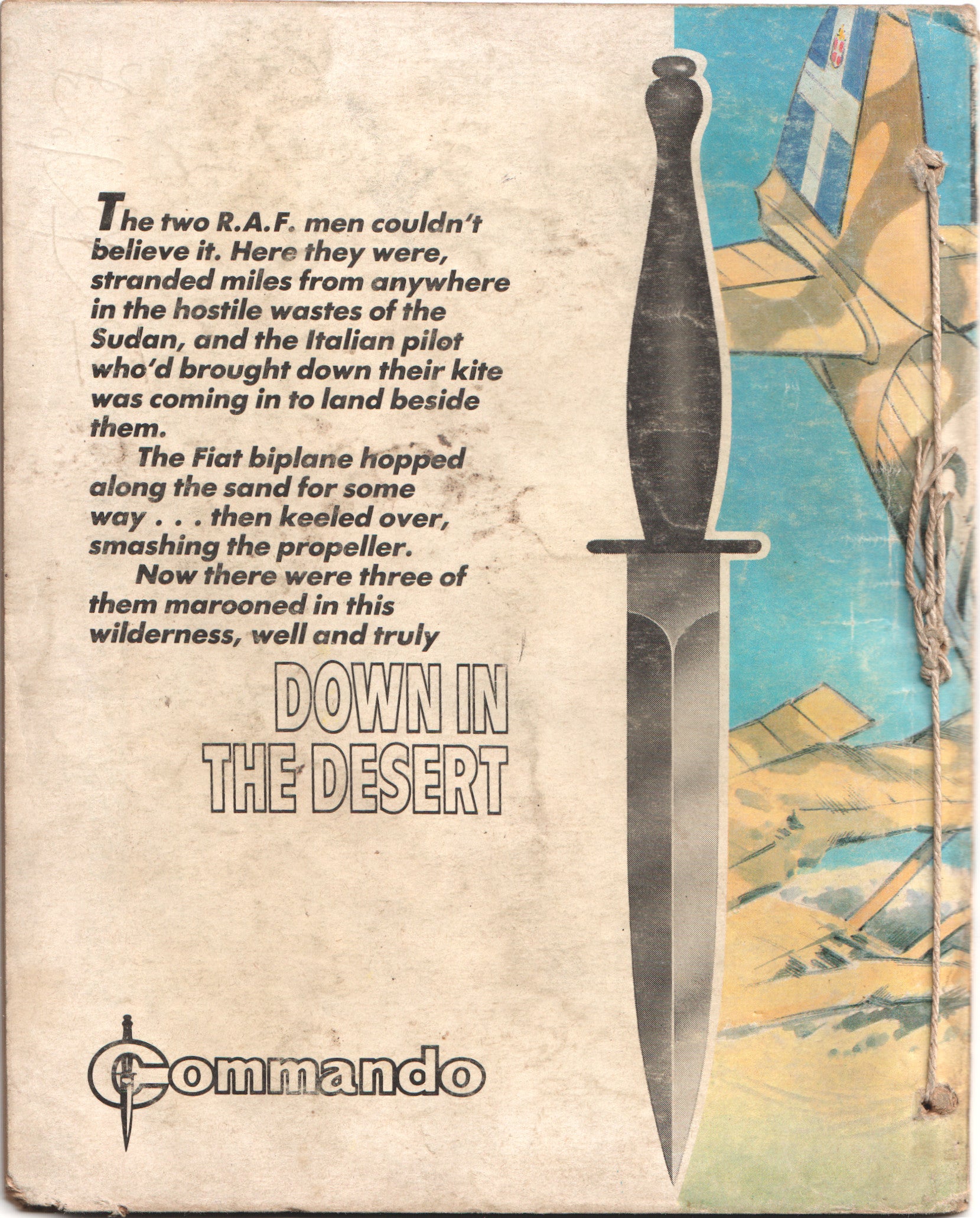 Commando - Down In The Desert (Issue No. 2225)