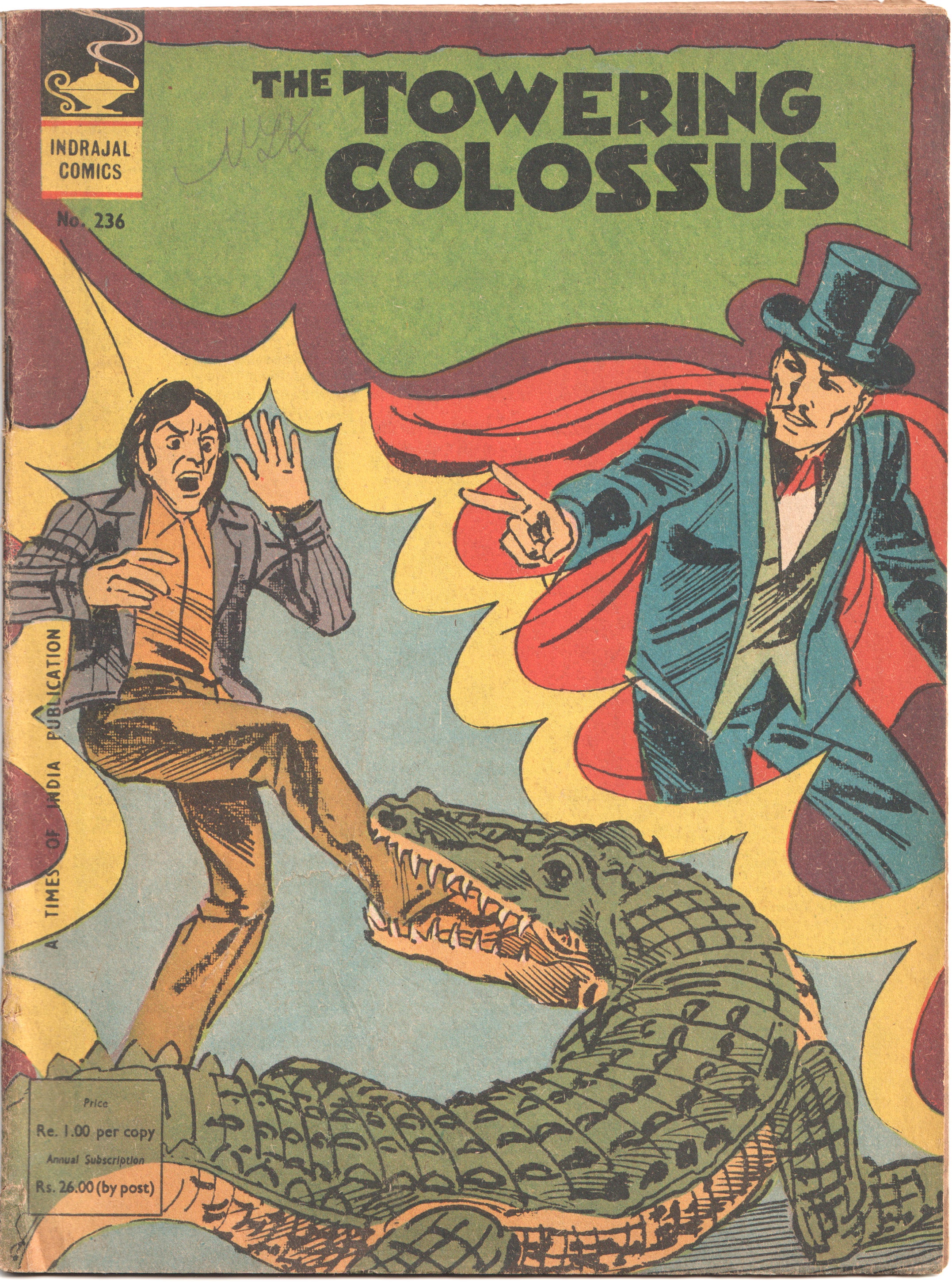 Indrajal Comics - The Towering Colossus (Issue No. - 236)