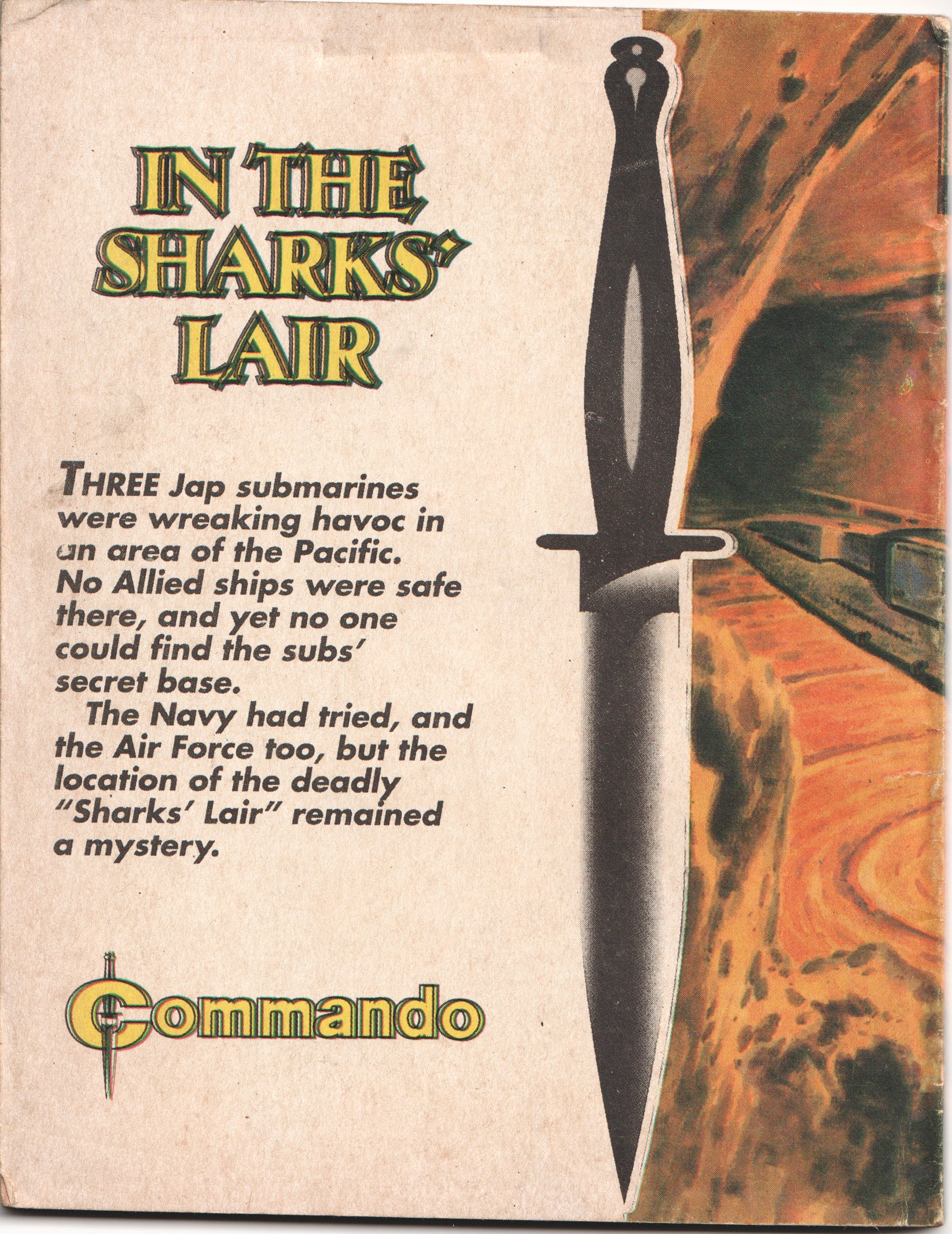 Commando - In The Sharks' Lair (Issue No. 3115)