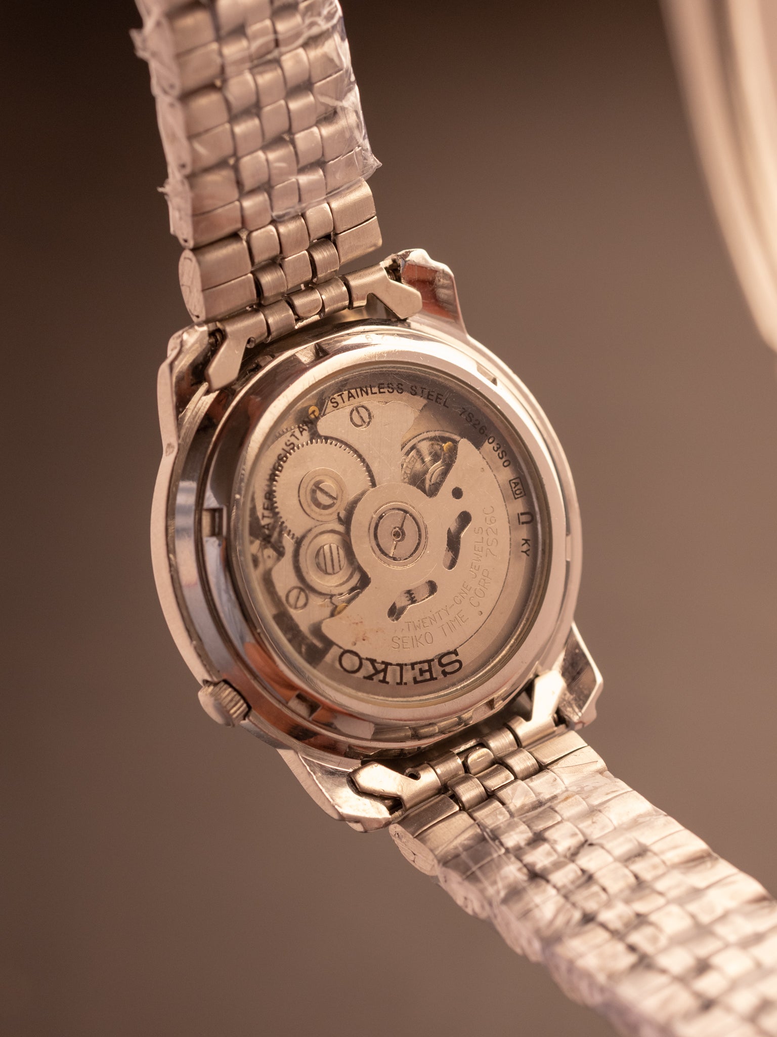 Seiko 5 (Ref. 7S26-03S0) (38mm; Automatic) (Mint)