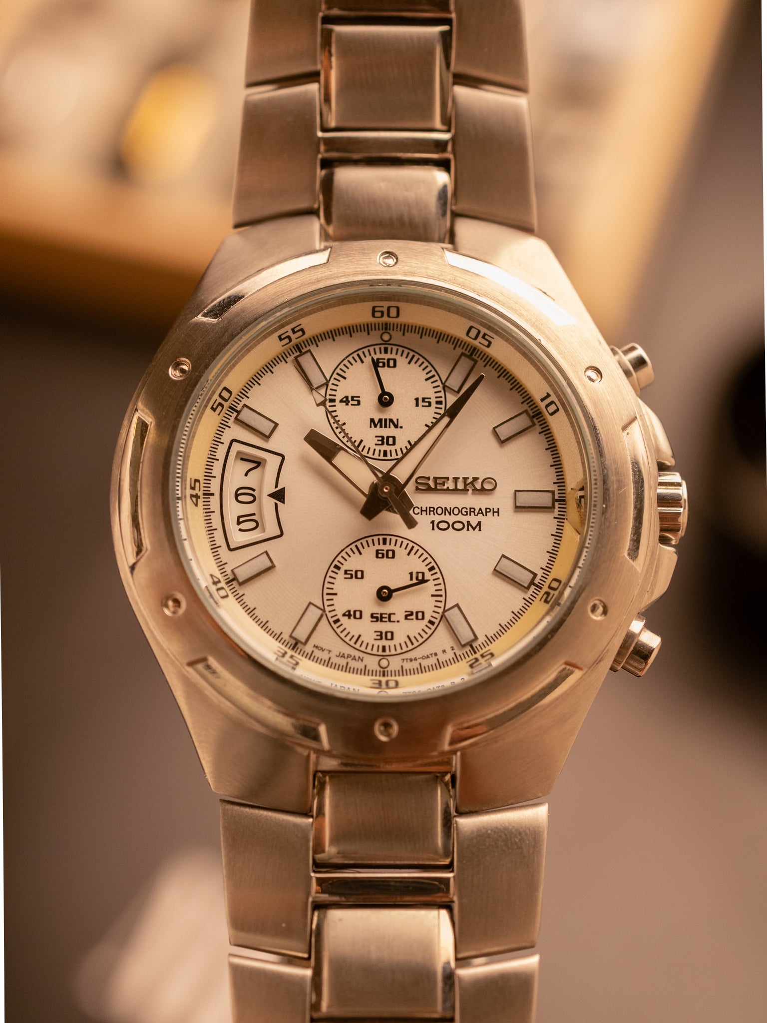Seiko Chronograph SNN125 (Ref. 7T94-0AN0) (40mm; Quartz)