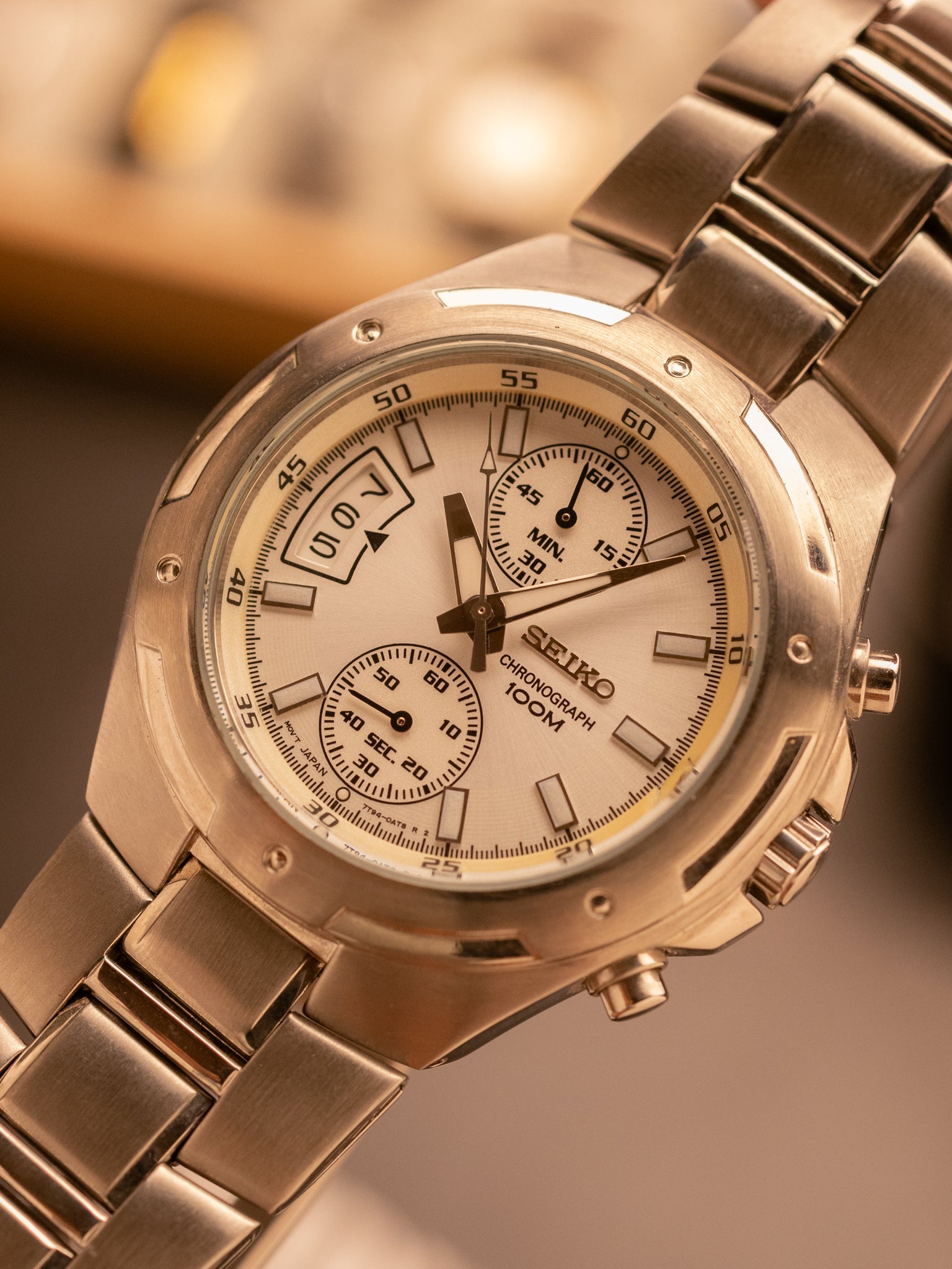 Seiko Chronograph SNN125 (Ref. 7T94-0AN0) (40mm; Quartz)