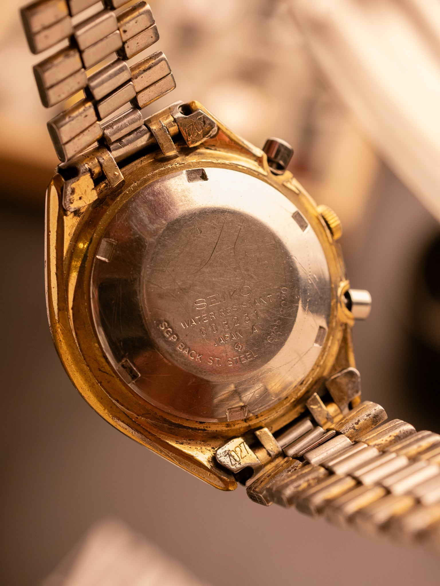 Seiko Golden Panda Chronograph (Ref. 6138-8020) (41mm; Automatic)