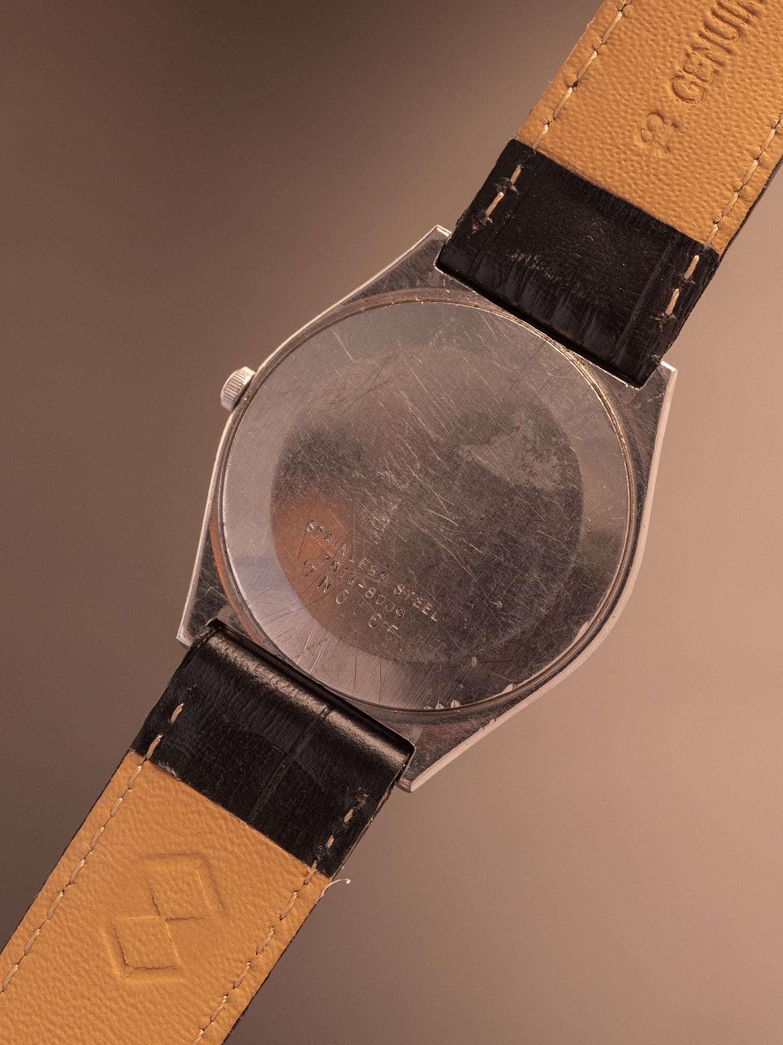 Seiko JDM Textured Dial (Ref. 7813-8009) (33mm; Quartz)