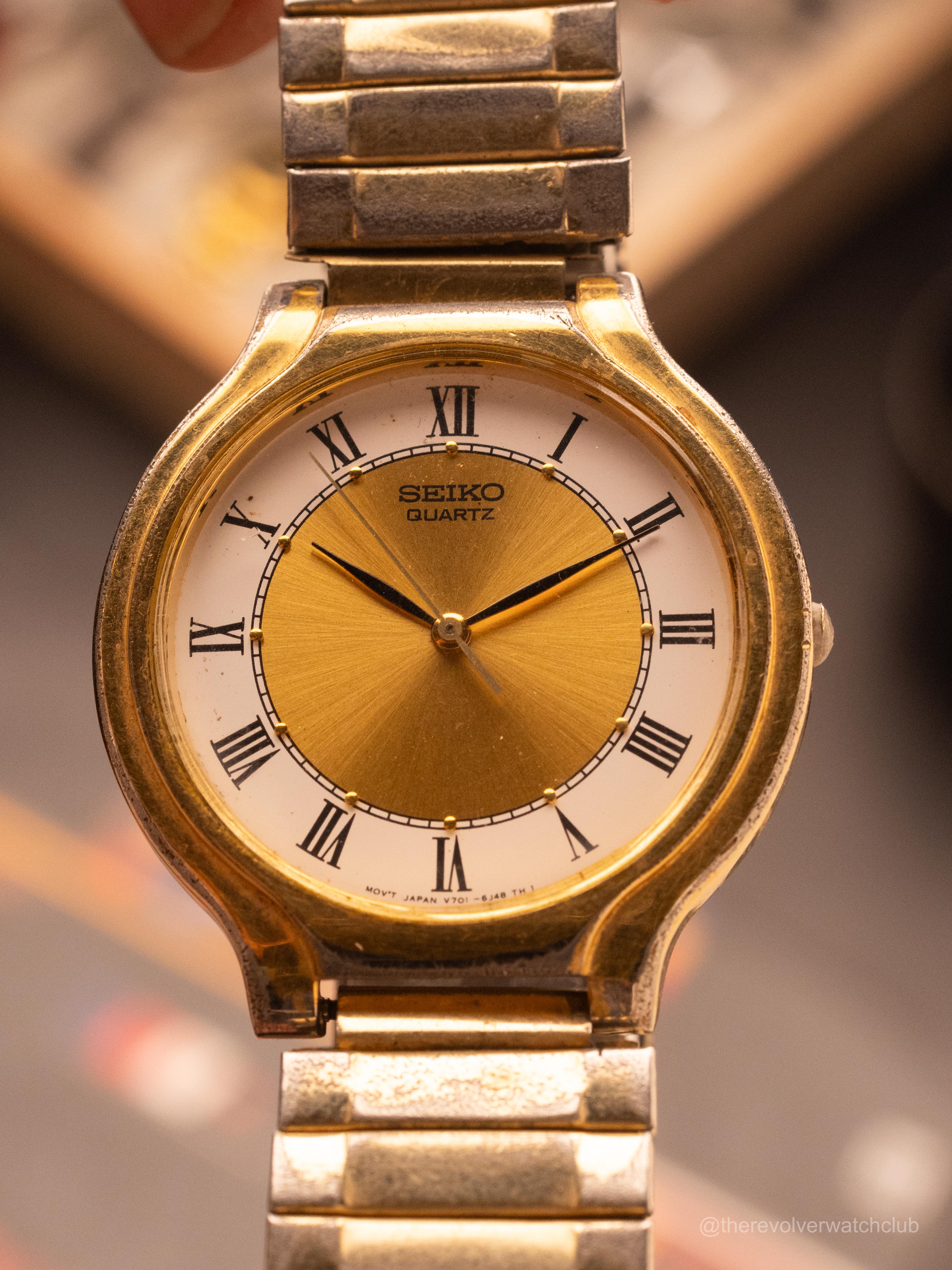 Seiko JDM Quartz (Ref. V701-6K69) (35mm; Quartz) — image 3