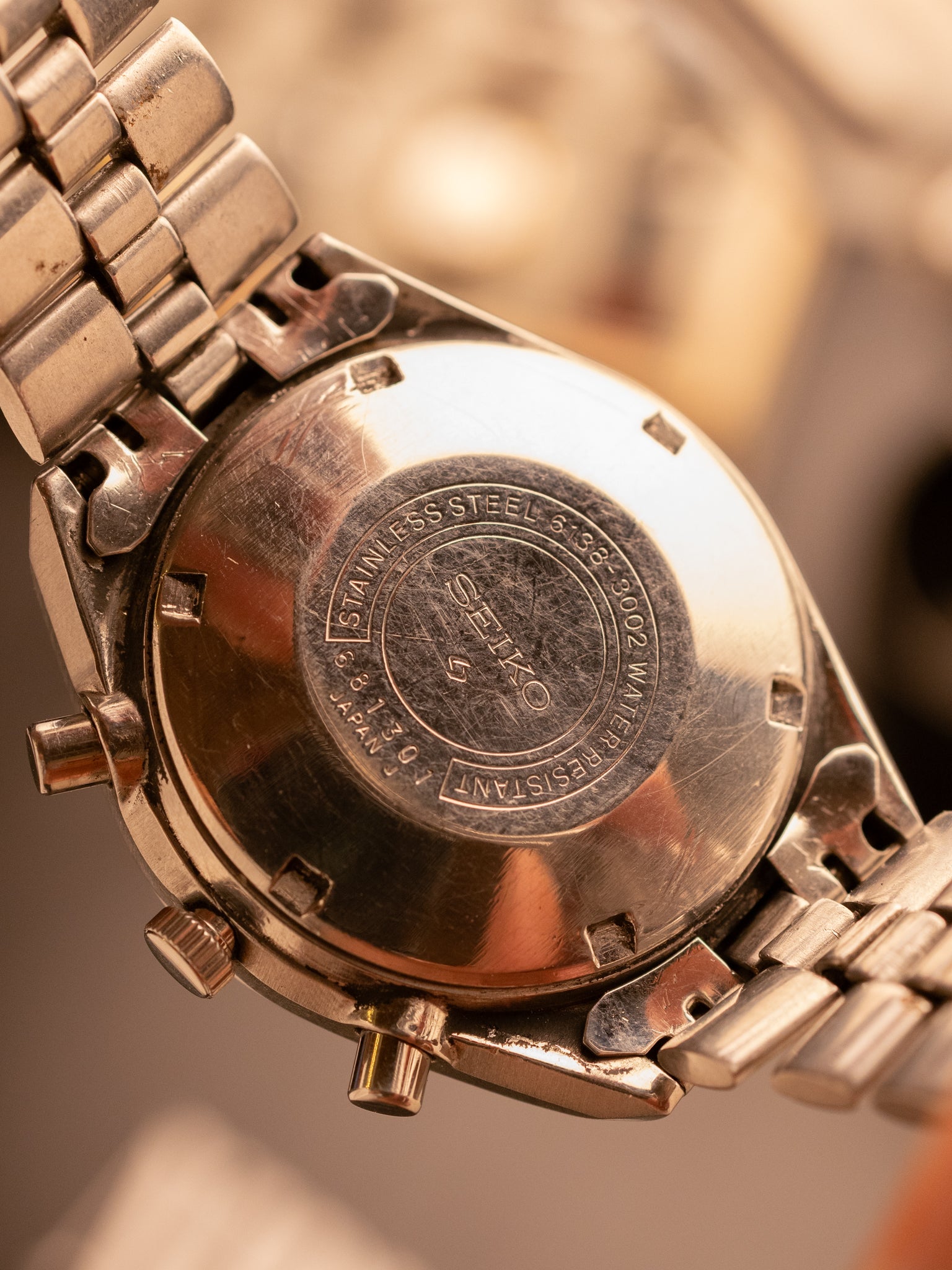 Seiko Jumbo Chronograph Very Rare (Ref. 6138-3002) (41mm; Automatic)