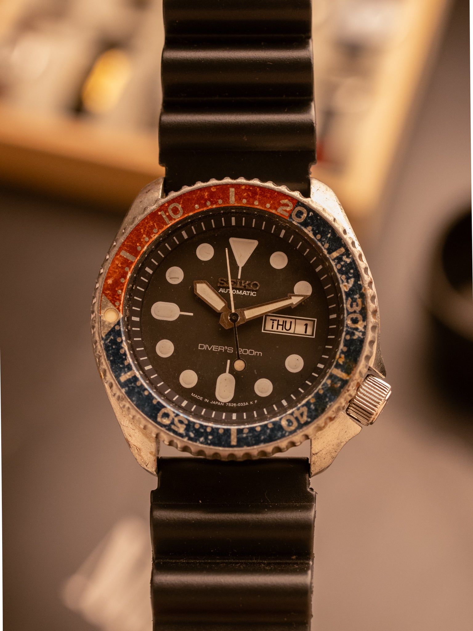 Seiko Pepsi Diver (Ref. 7S26-7039) (42mm; Automatic) – The