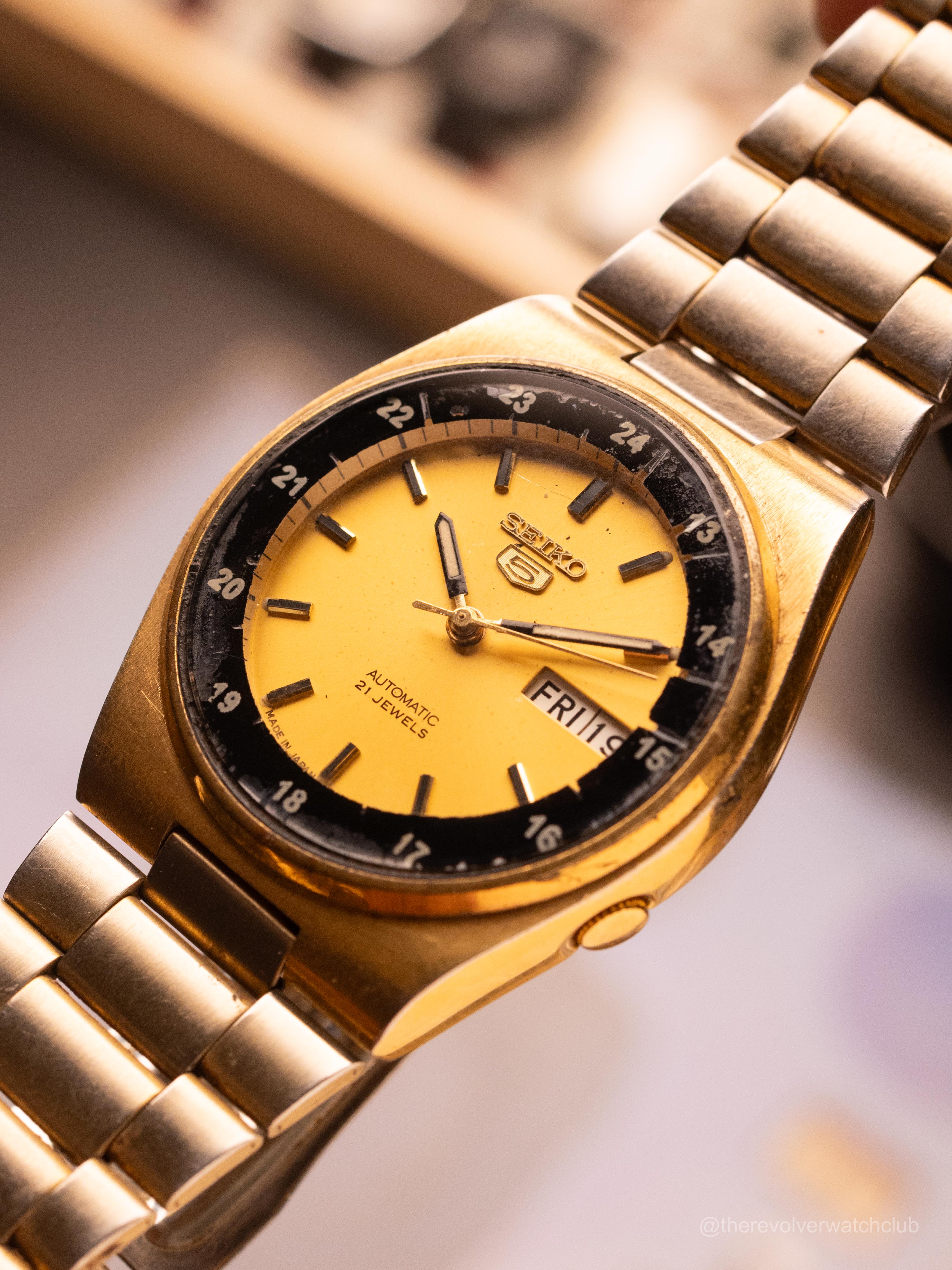 Seiko Railway Time Gold (Ref. 7S26-3160) (36mm; Automatic) – The