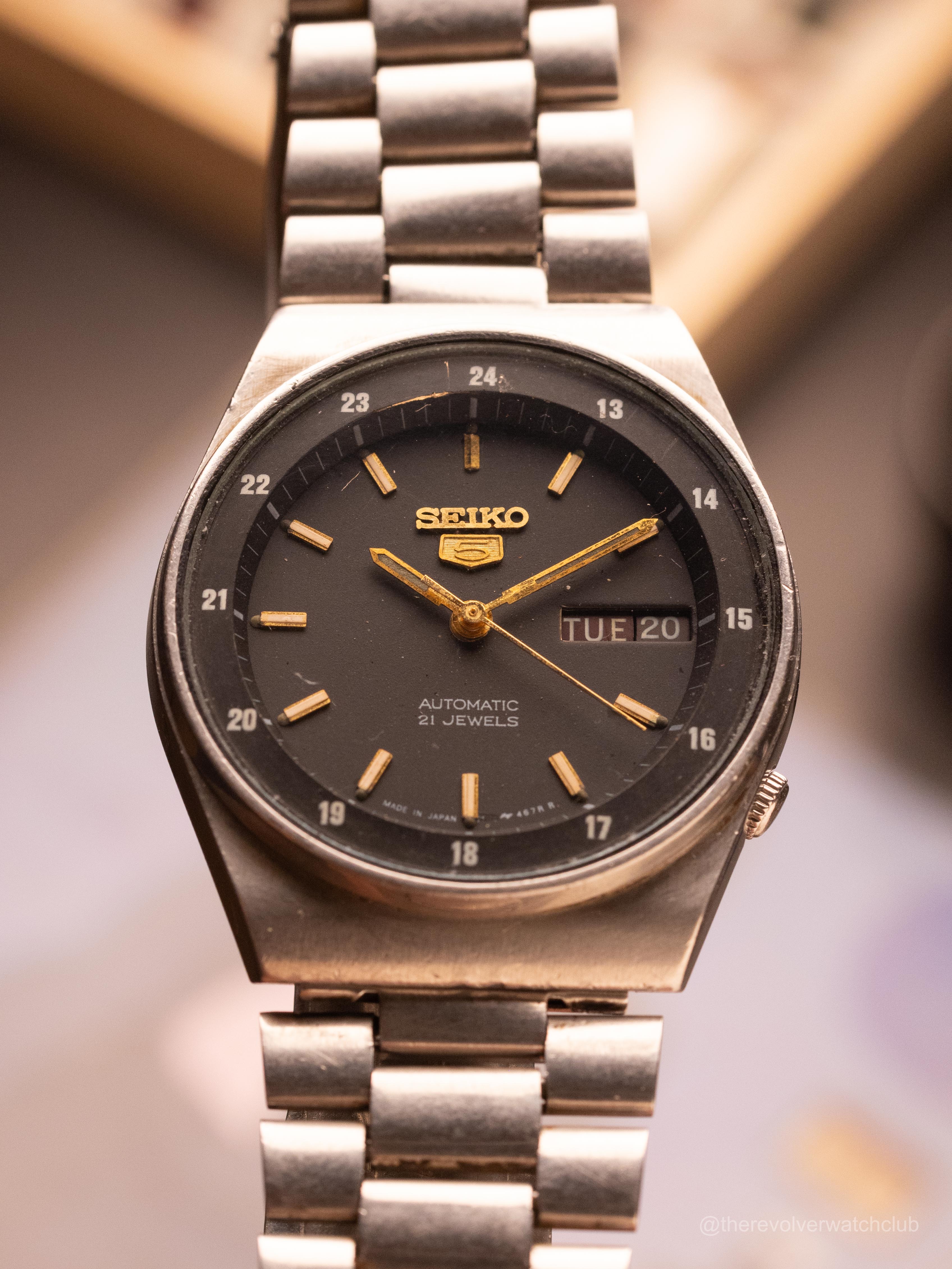 Seiko Railway Time (Ref. 6309-5460) (36mm; Automatic) — image 1