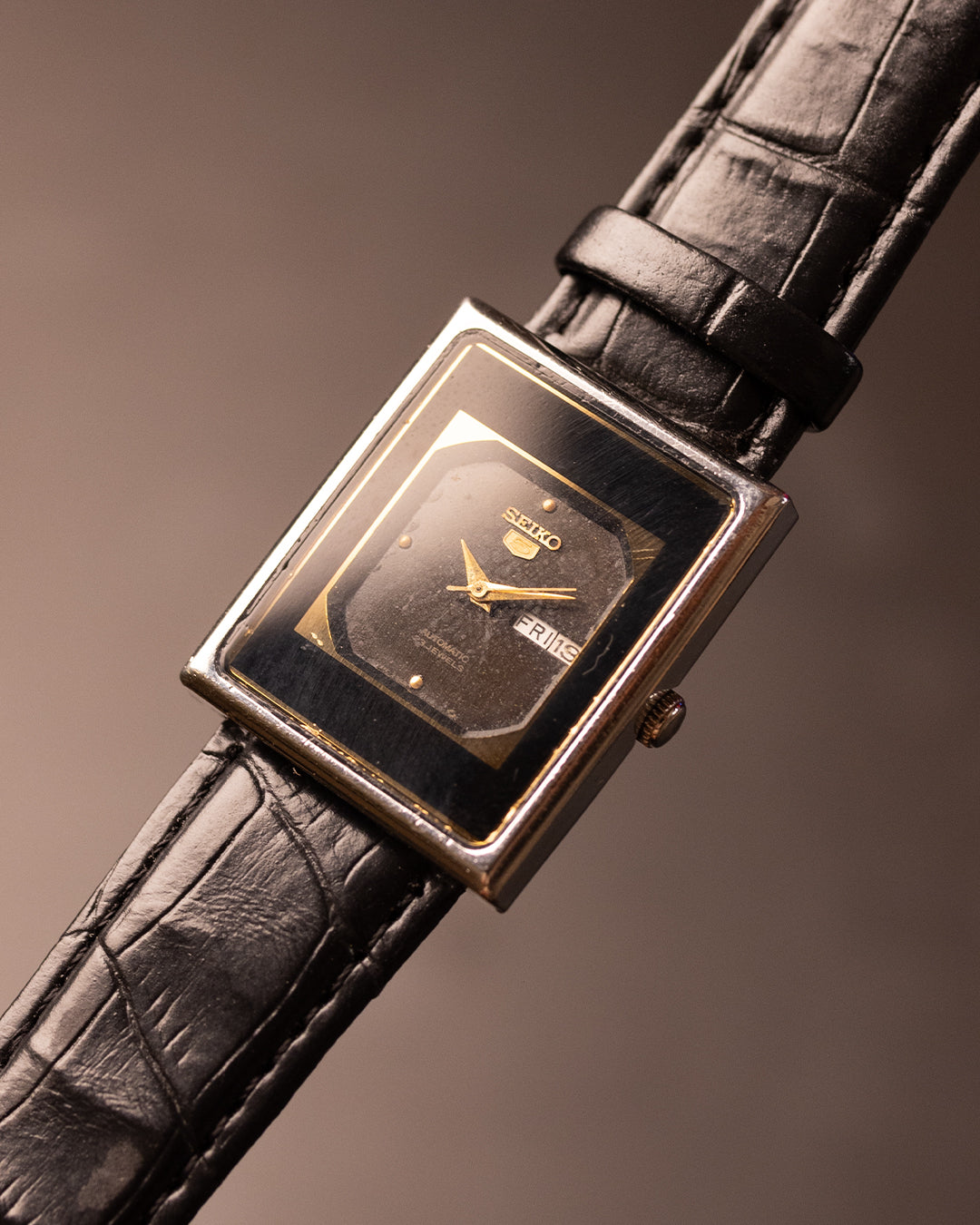 Seiko Tank Automatic 23 Jewels (Ref: 2906-064A)