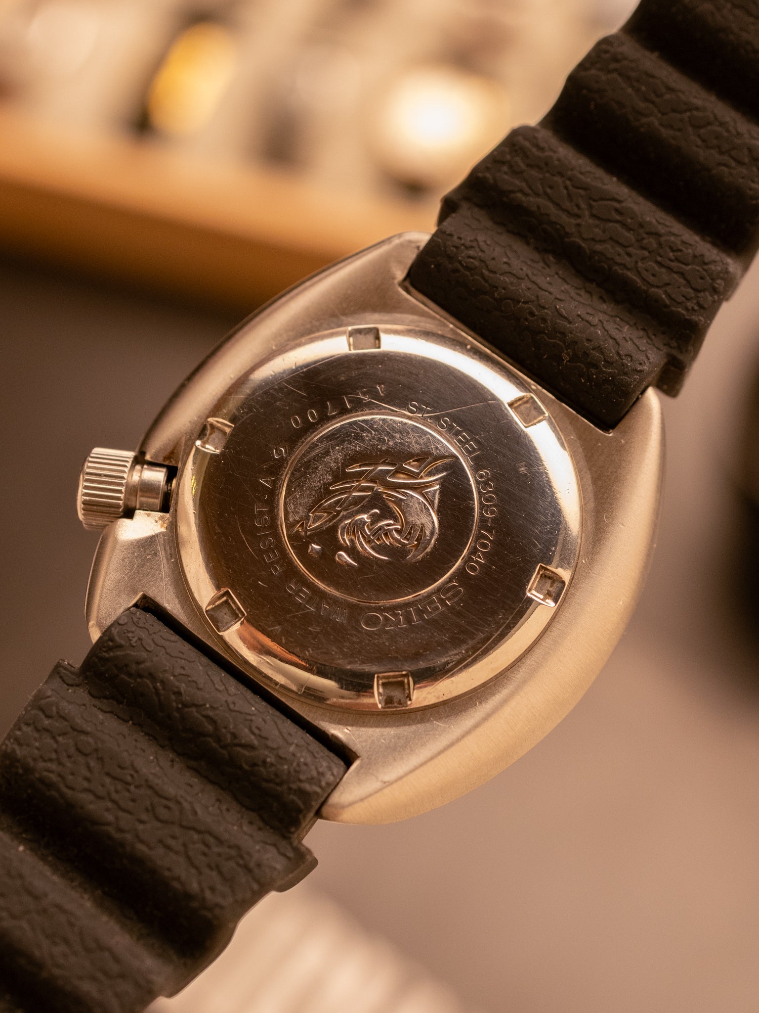 Seiko Turtle Diver (Very Rare; Collectible) (Ref. 6309-7040) (43mm; Automatic)