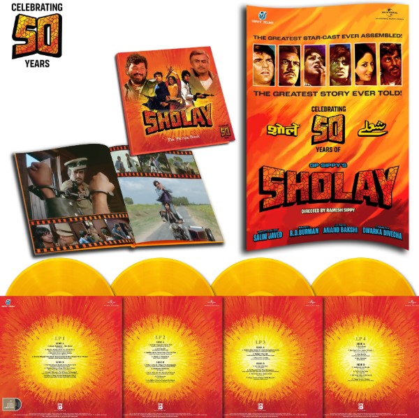 Sholay Rivolvar R.D Burman - Sholay (50th Anniversary) (Boxset)(Pre Order) | The ...