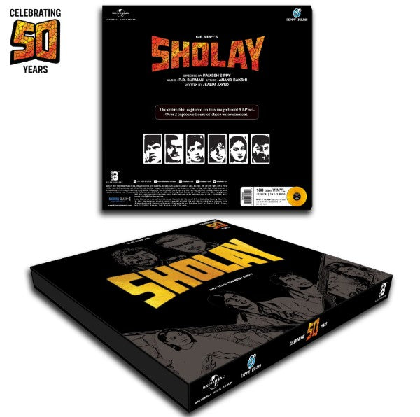 Sholay Rivolvar R.D Burman - Sholay (50th Anniversary) (Boxset)(Pre Order) | The ...