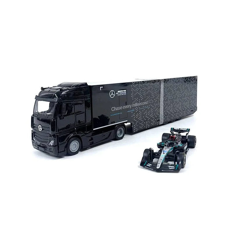 Bburago F1 Mercedes AMG Racing Transporter W15 2024 Russell 1:43