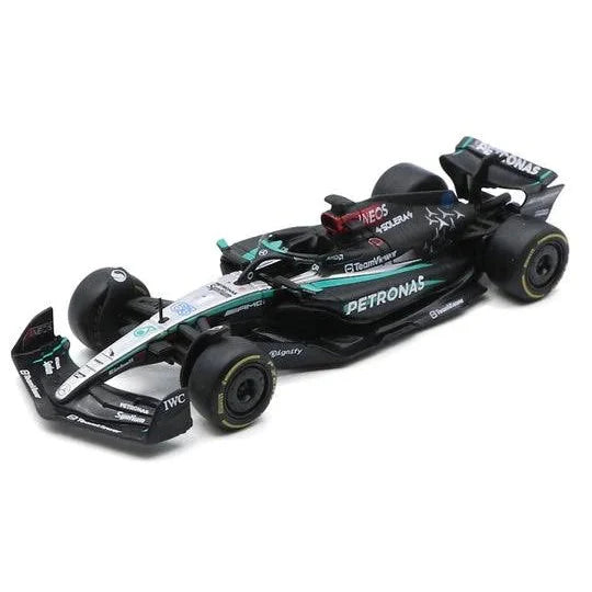Bburago - 1/43 Scale Model - F1 Mercedes Amg Racing Transporter W15 2024 Russell